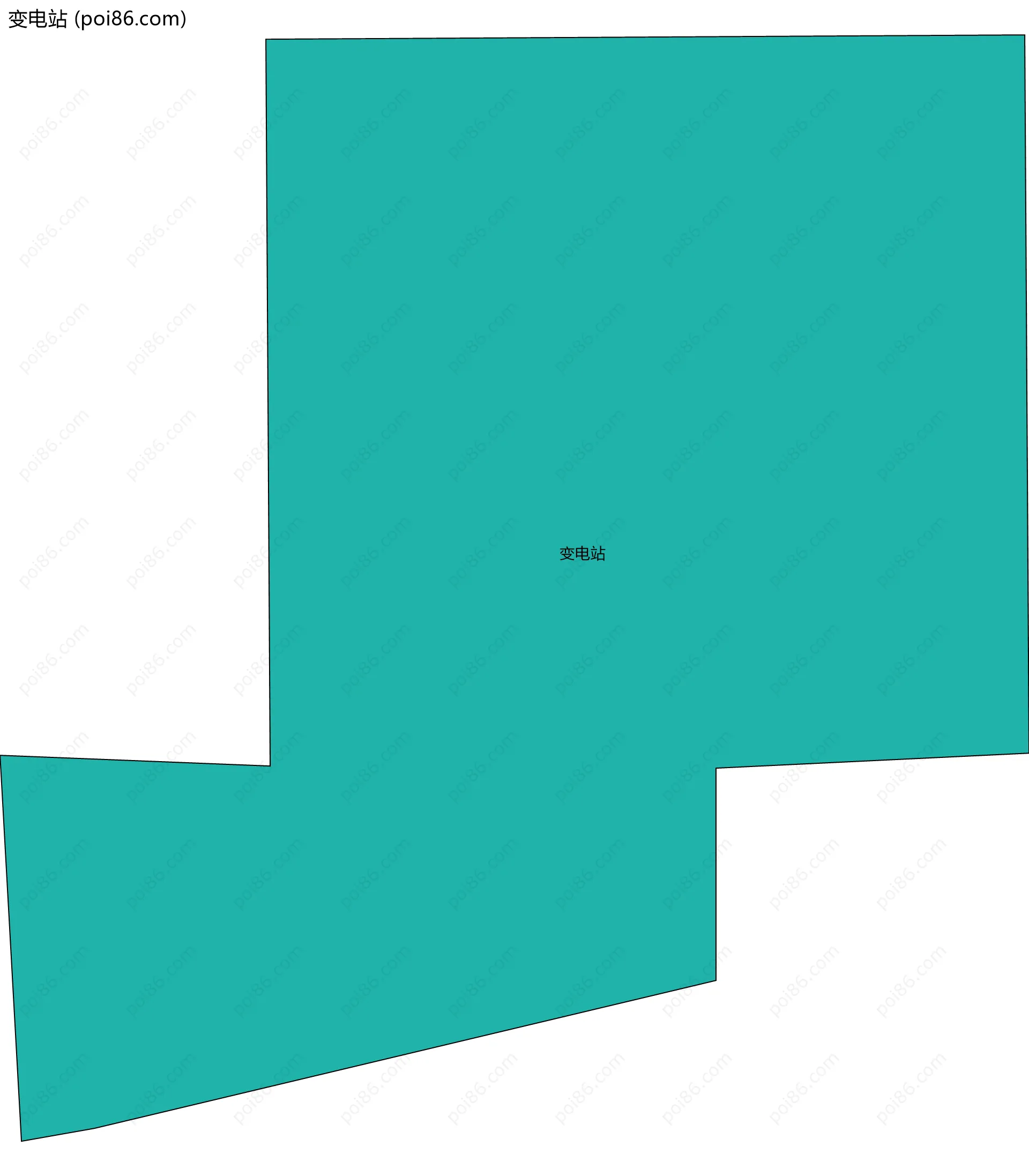 变电站边界地图