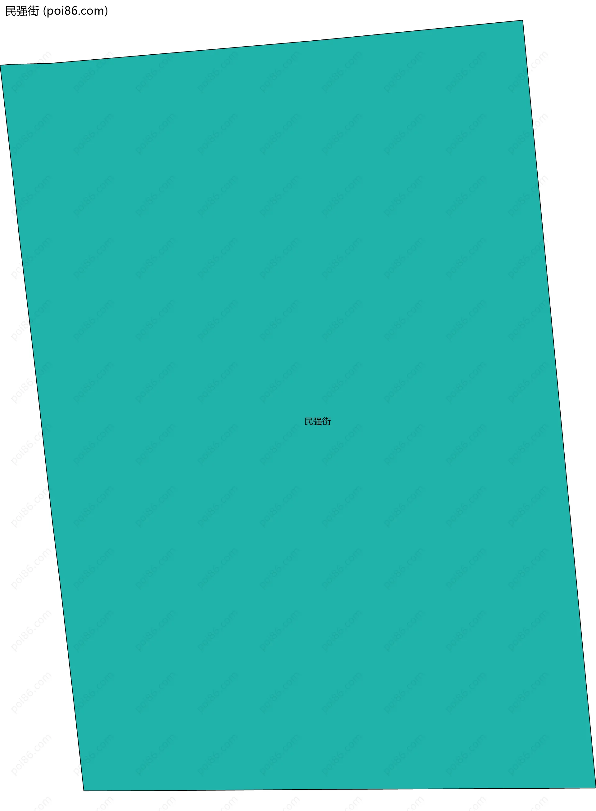 民强街边界地图