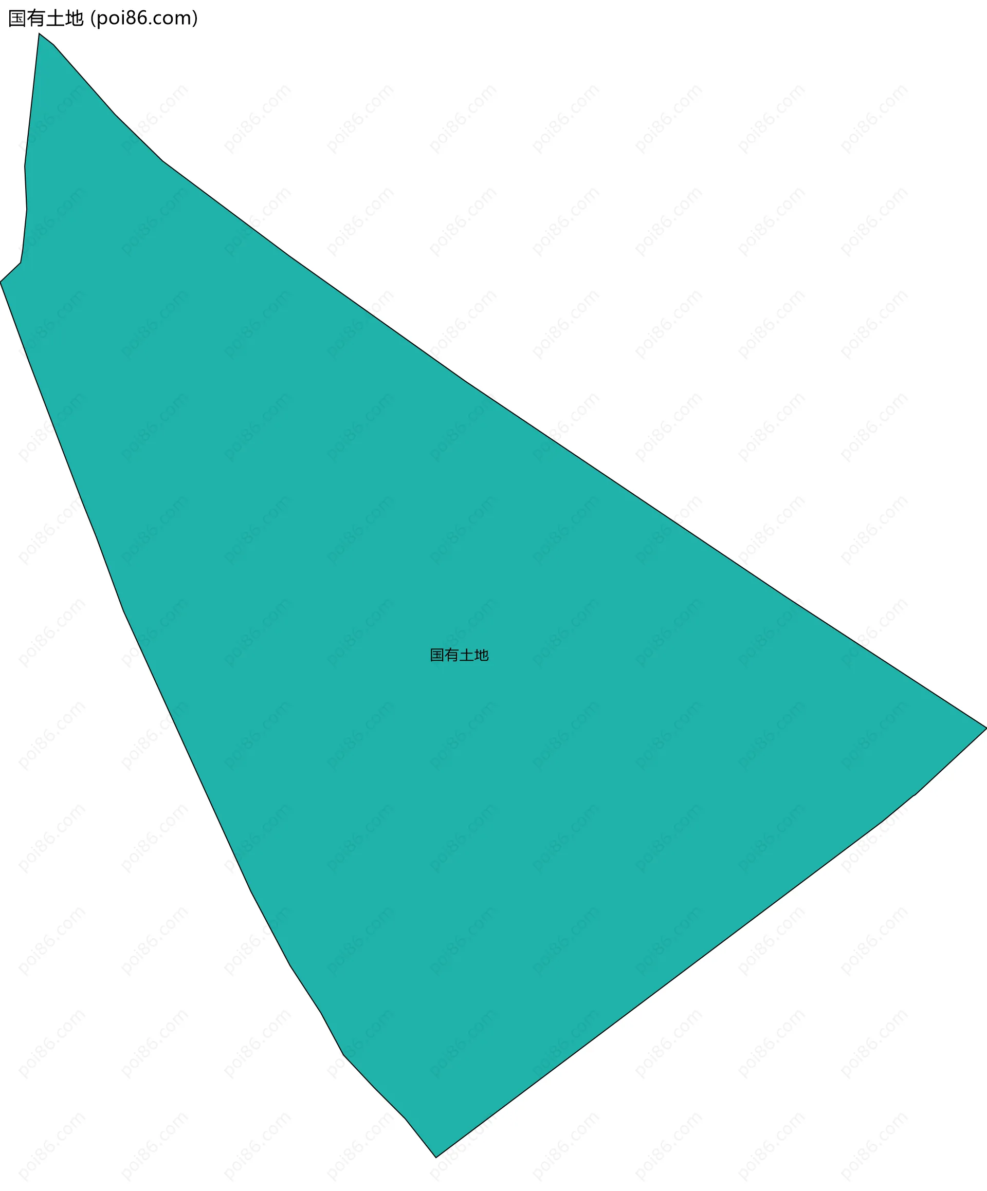 国有土地边界地图