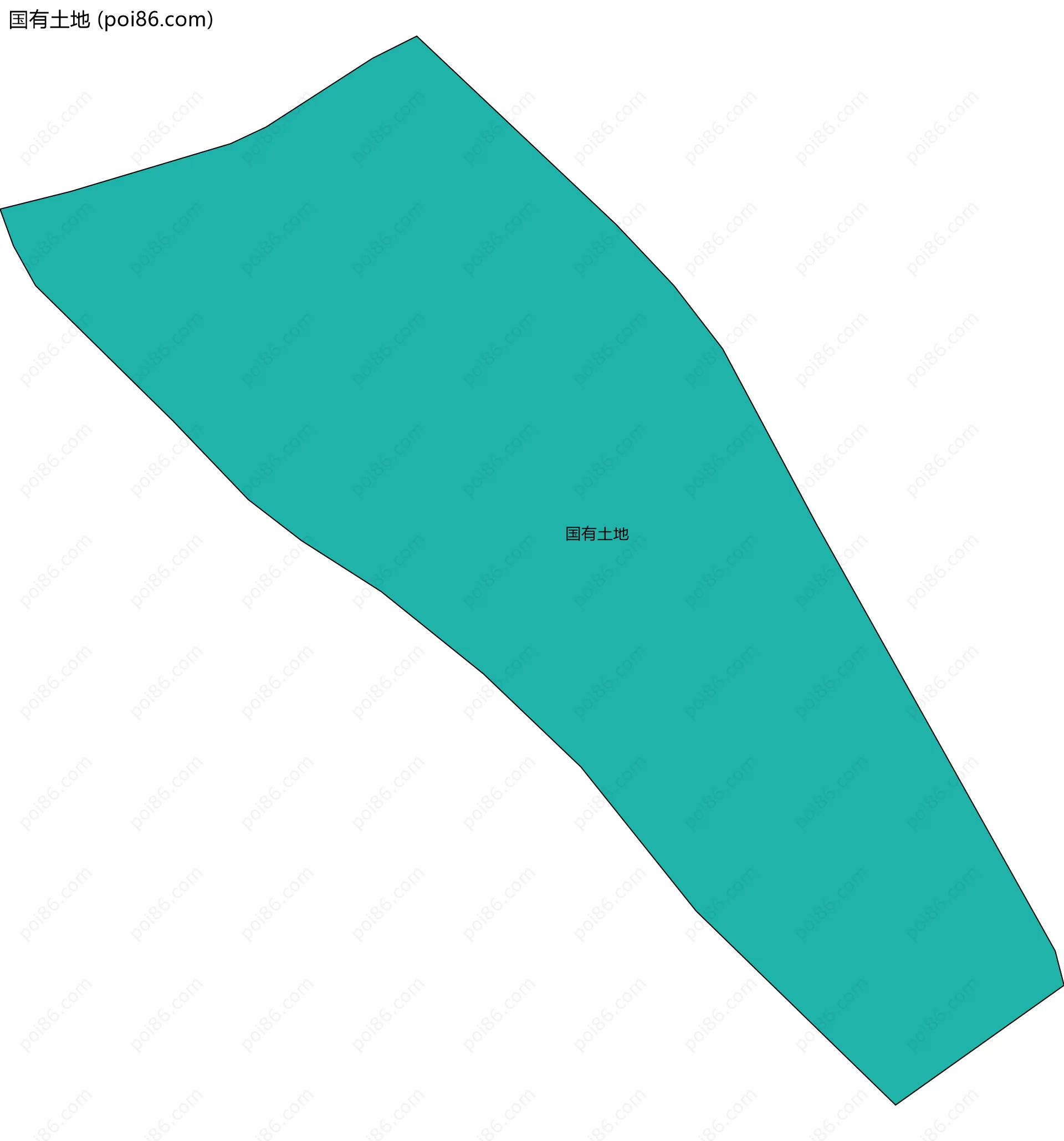 国有土地边界地图