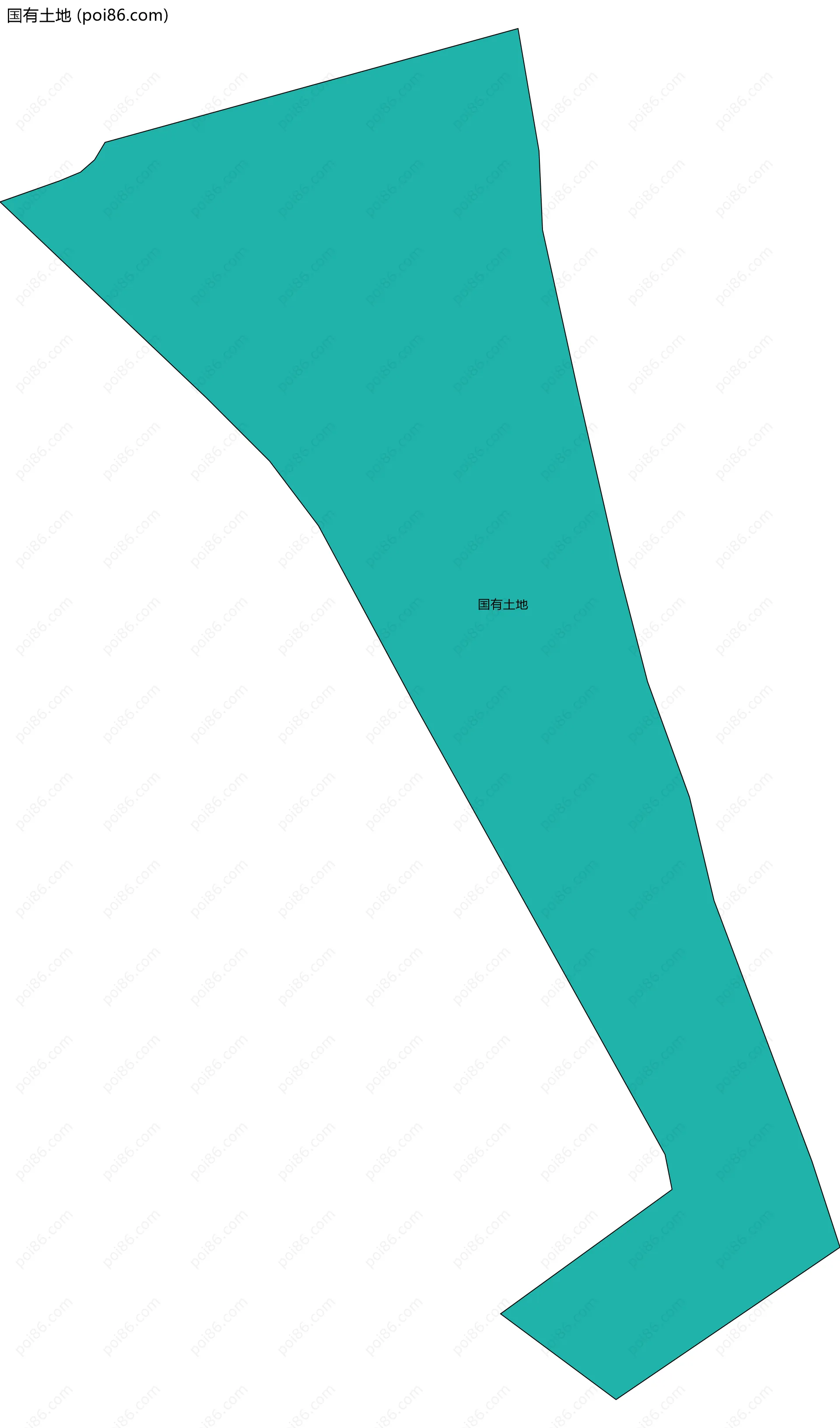 国有土地边界地图