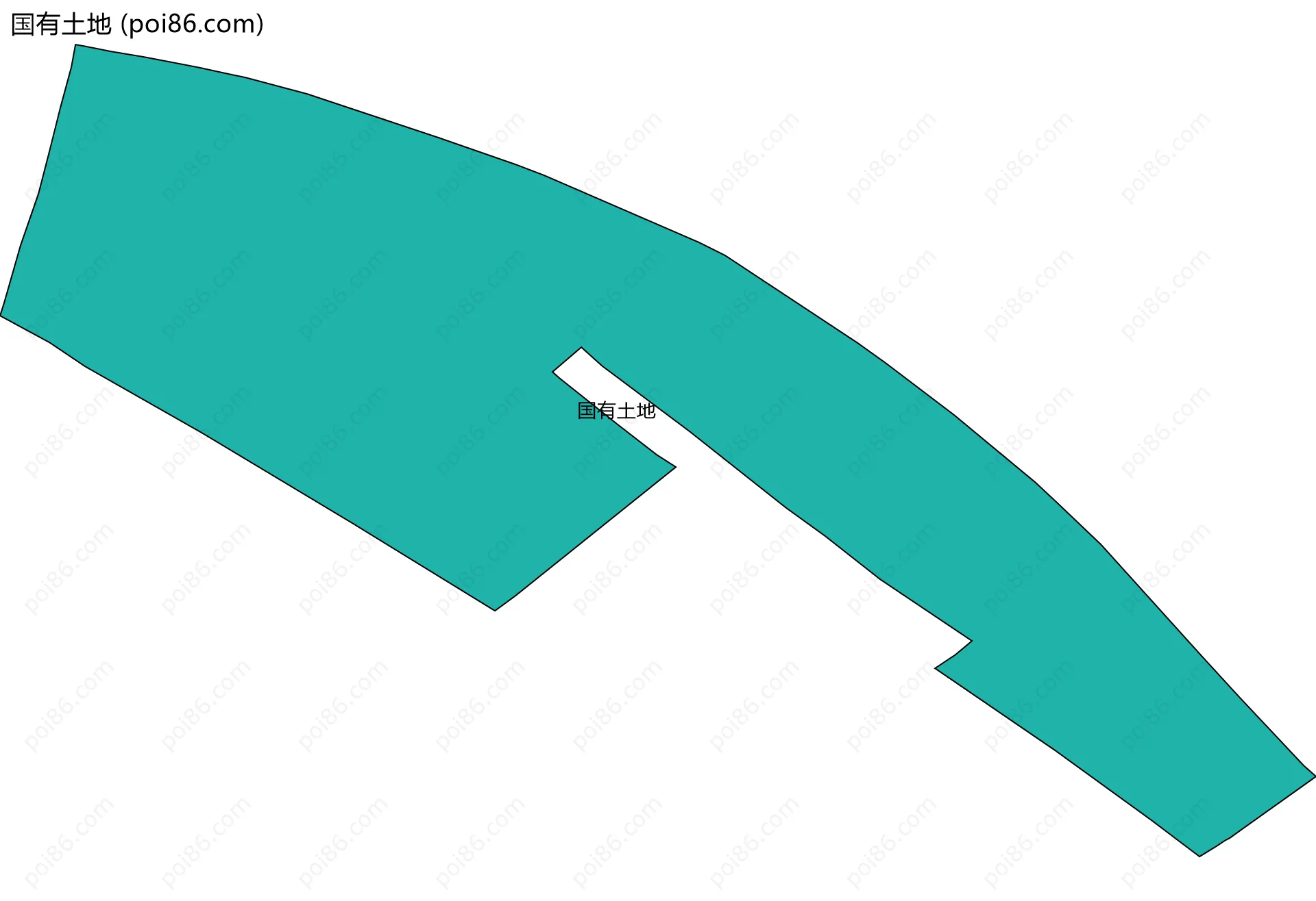 国有土地边界地图