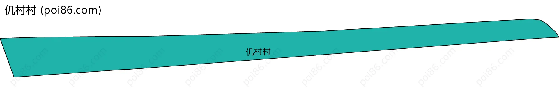 仉村村边界地图