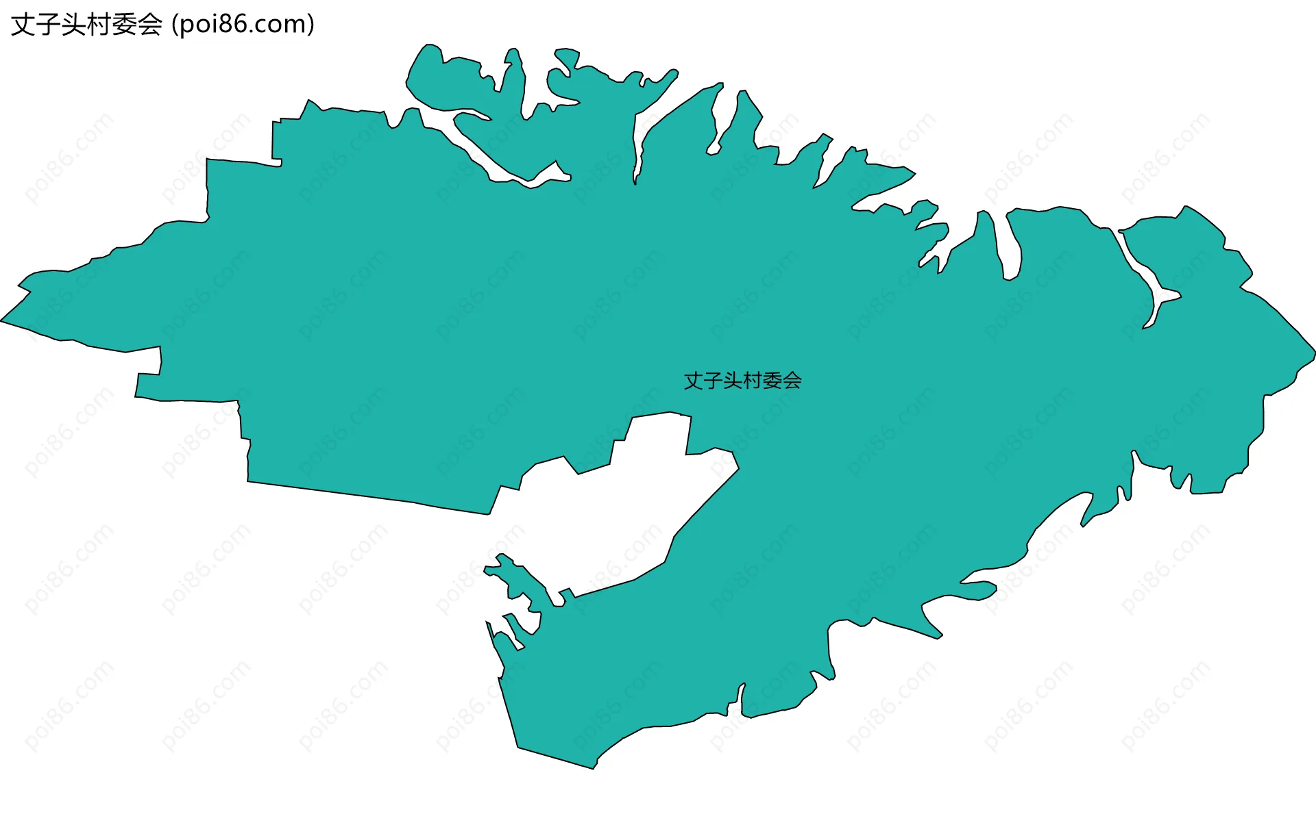 丈子头村委会边界地图