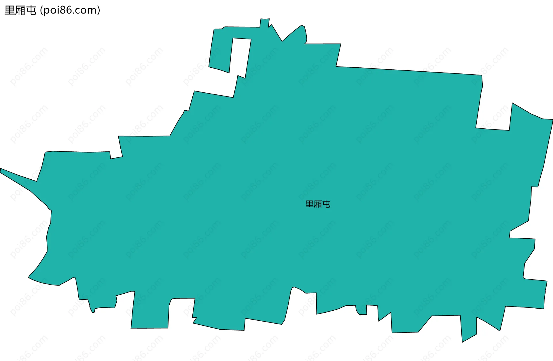 里厢屯边界地图