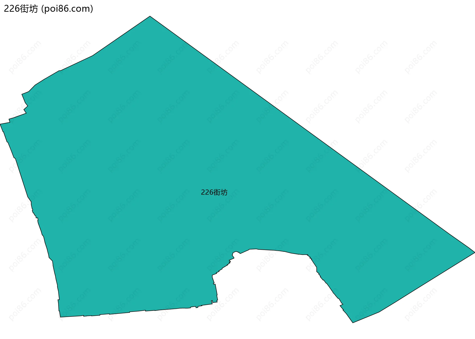 226街坊边界地图