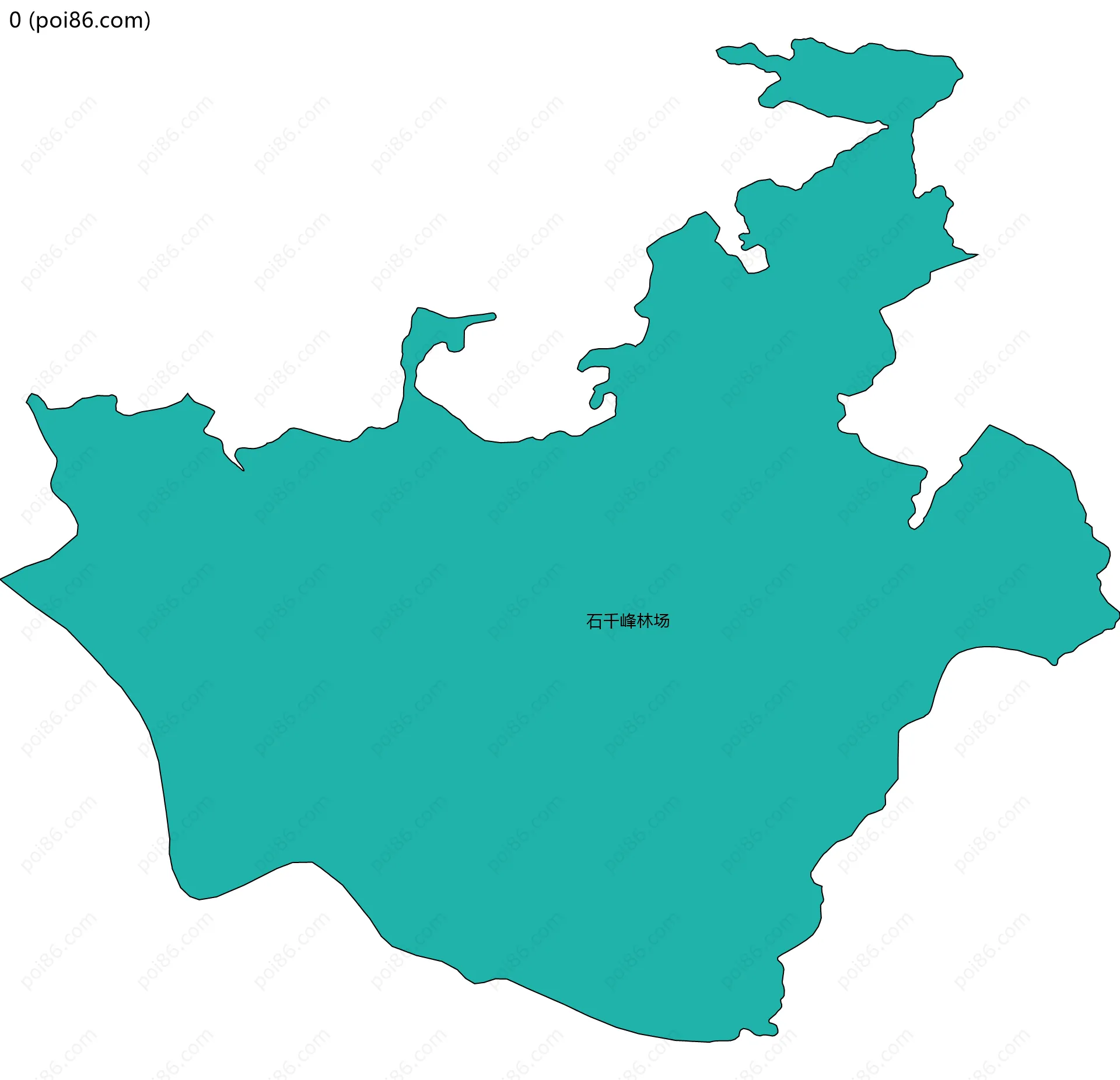 0边界地图(五级行政区划)