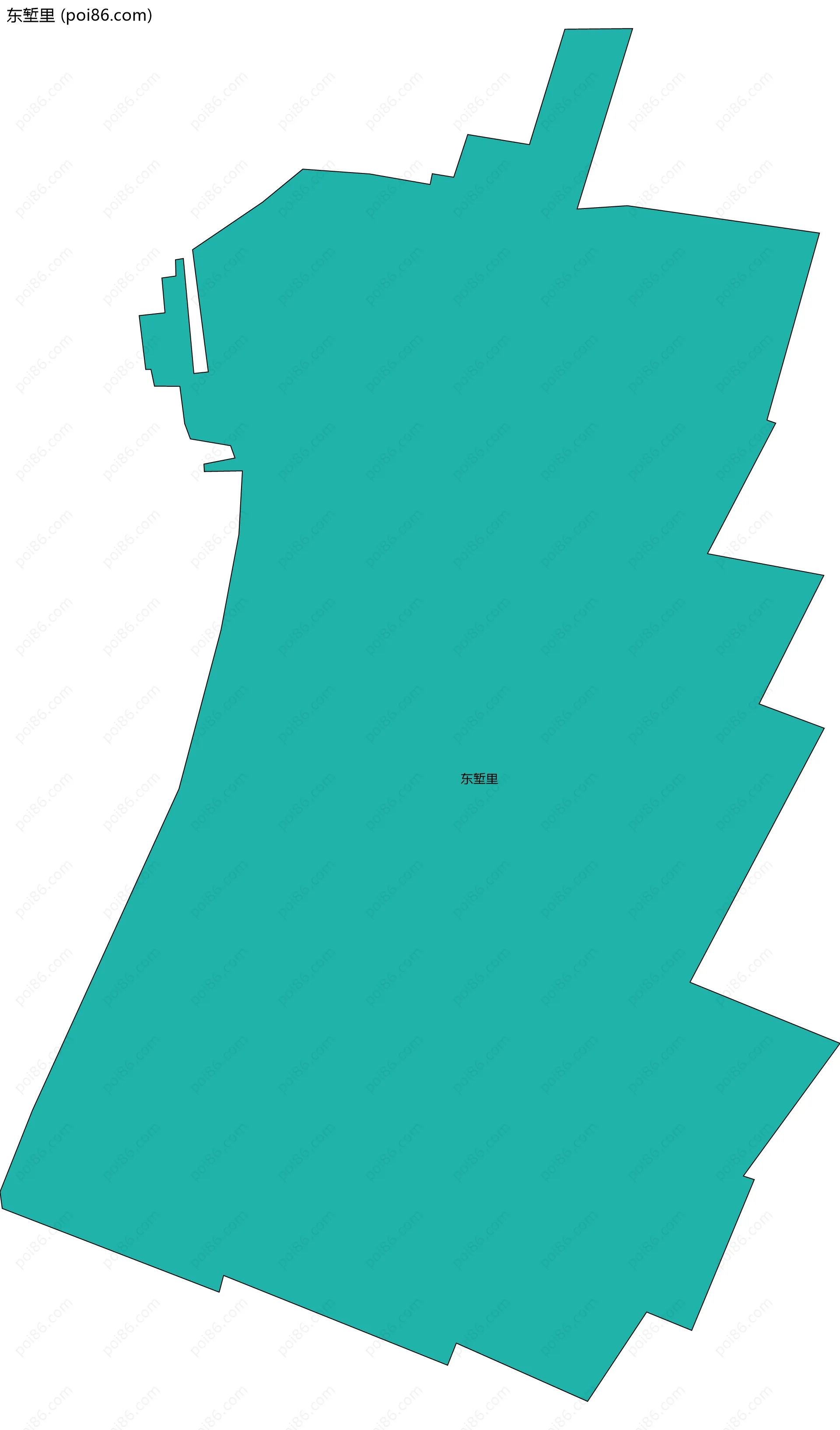 东堑里边界地图