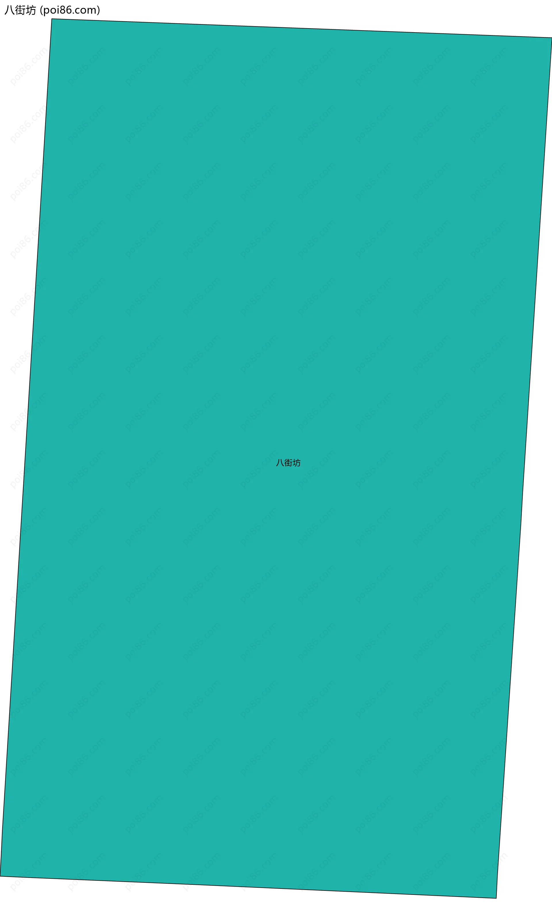 八街坊边界地图