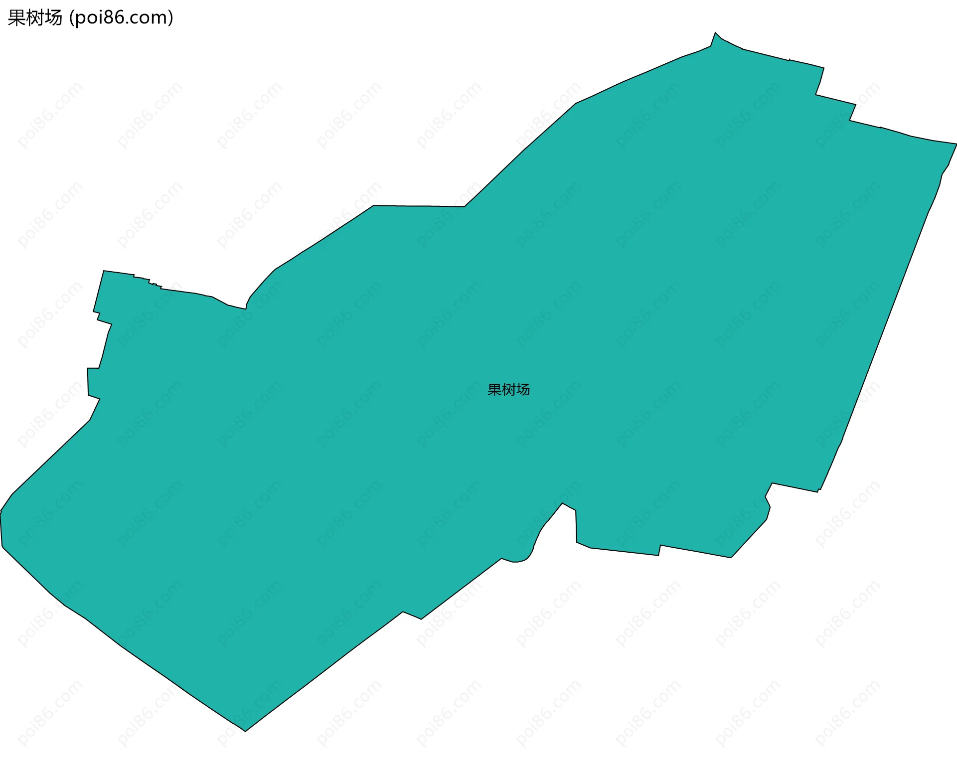 果树场边界地图