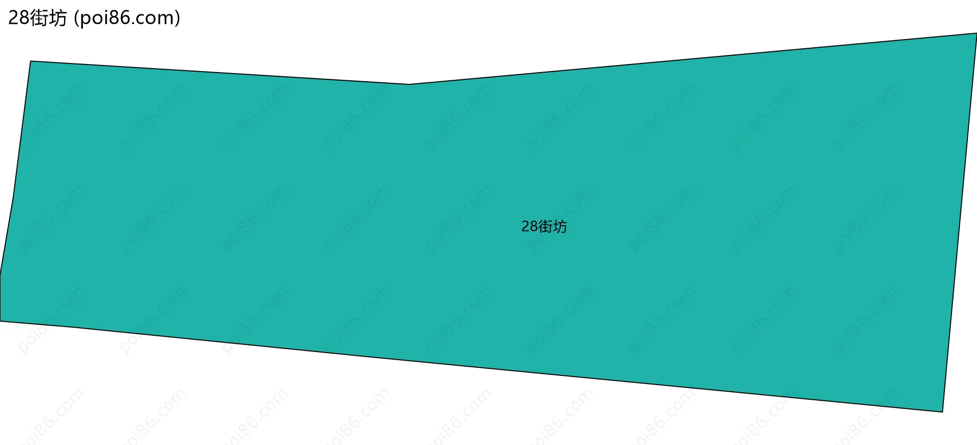 28街坊边界地图