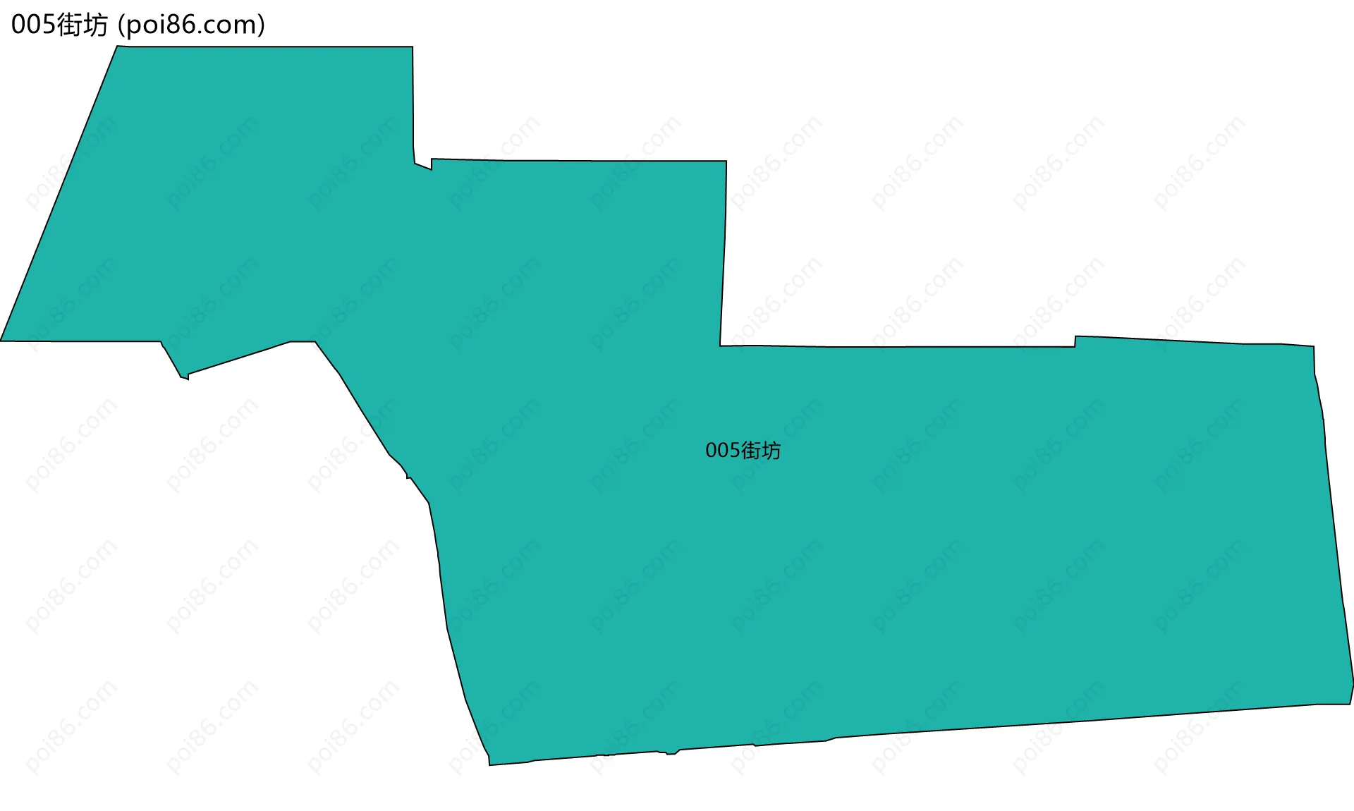 005街坊边界地图