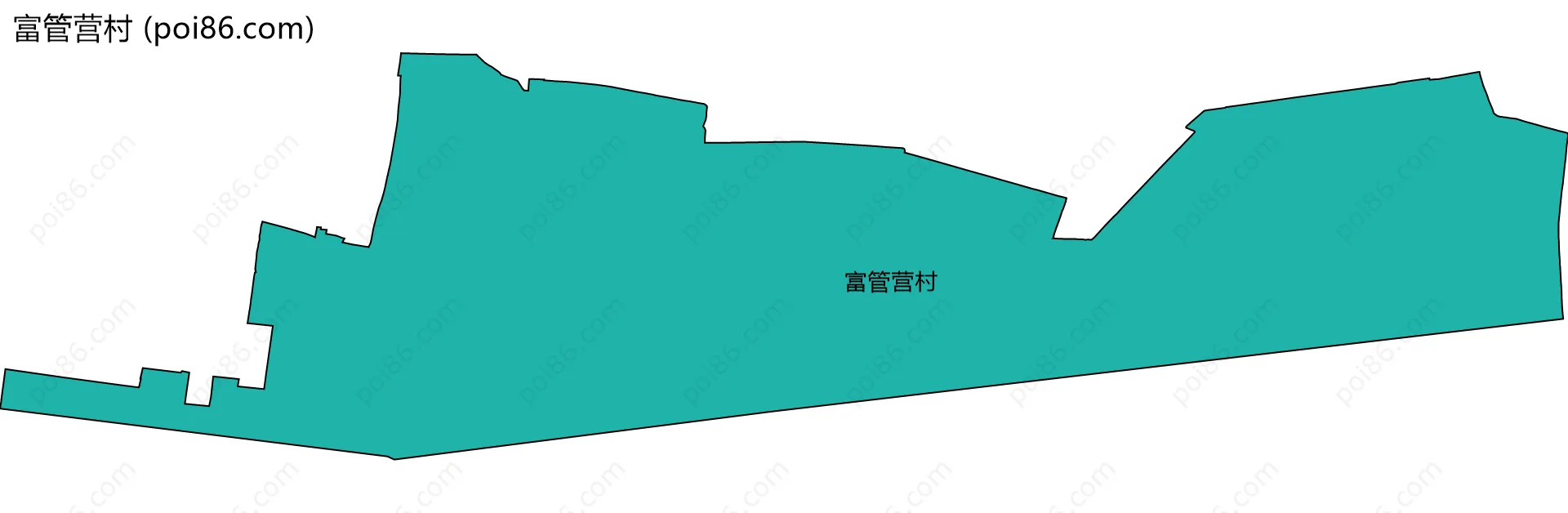 富管营村边界地图