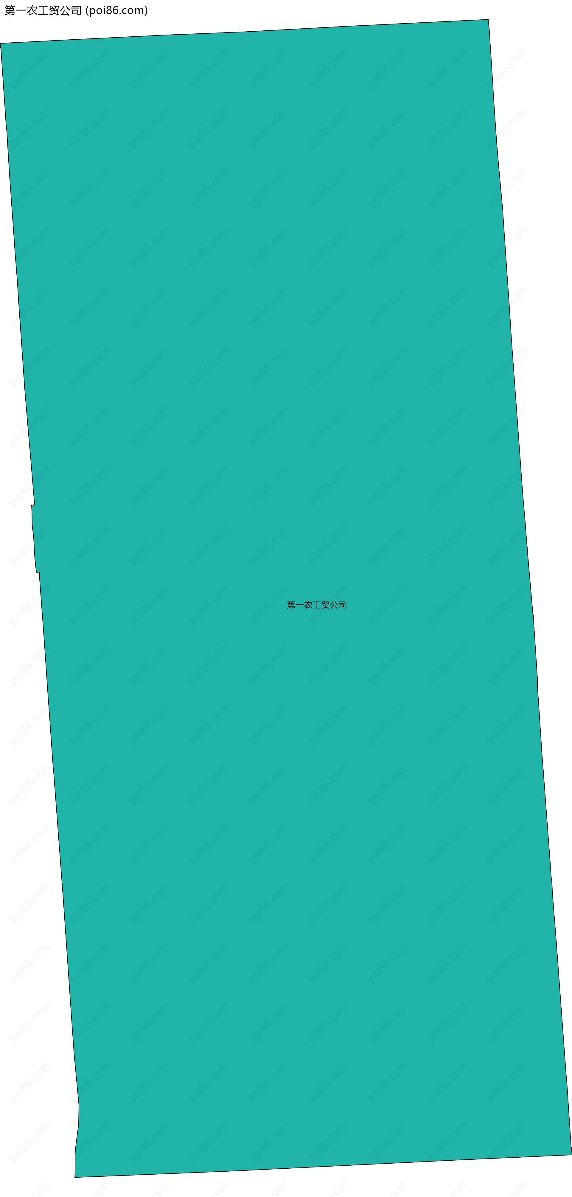 第一农工贸公司边界地图