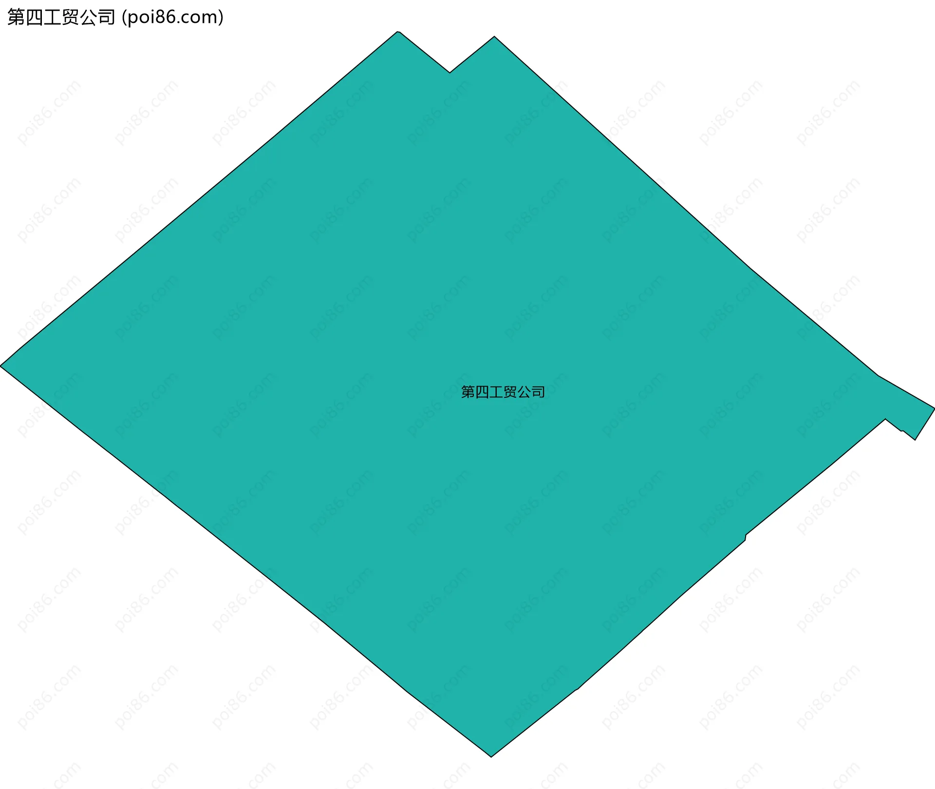 第四工贸公司边界地图