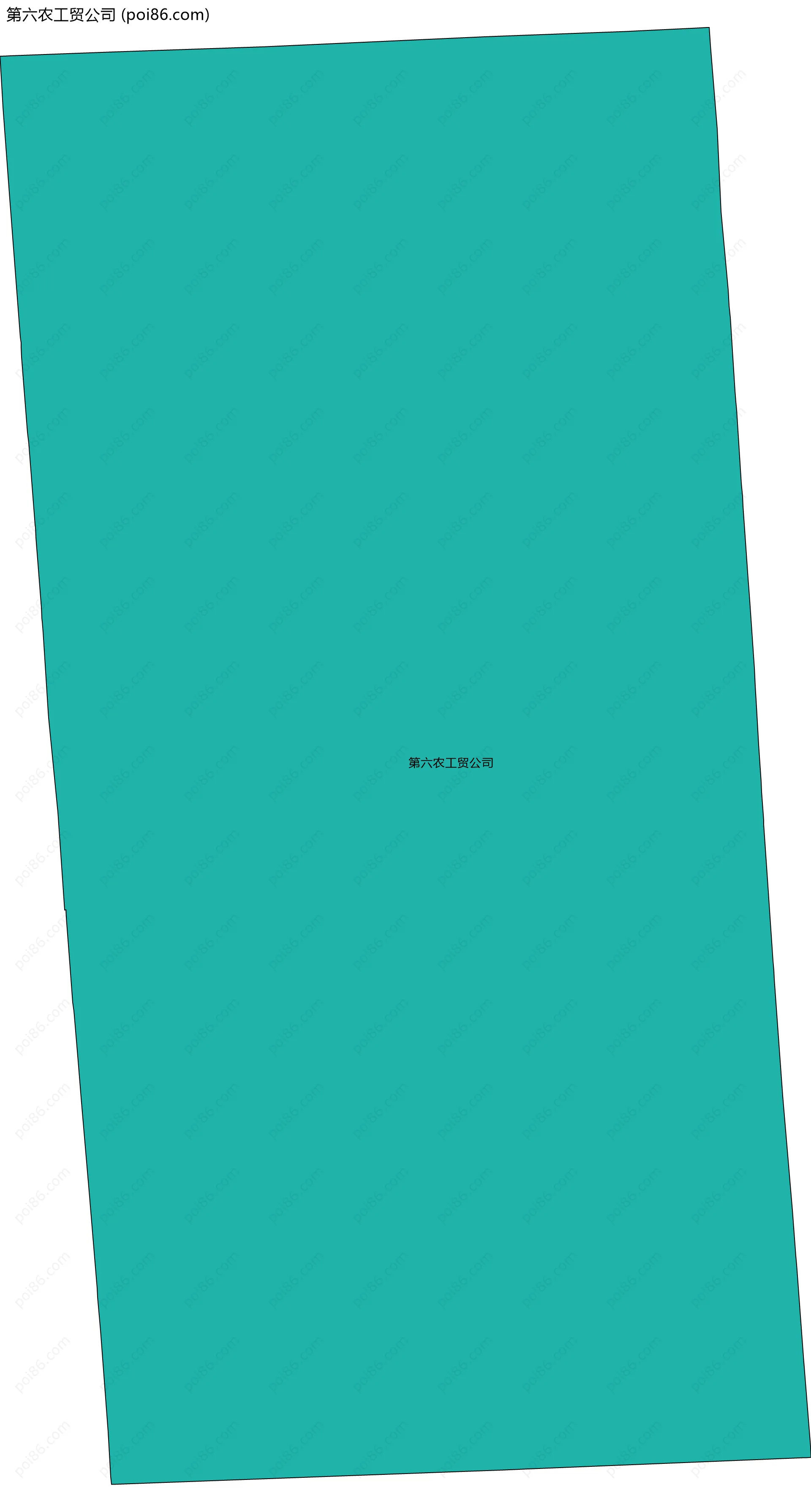 第六农工贸公司边界地图