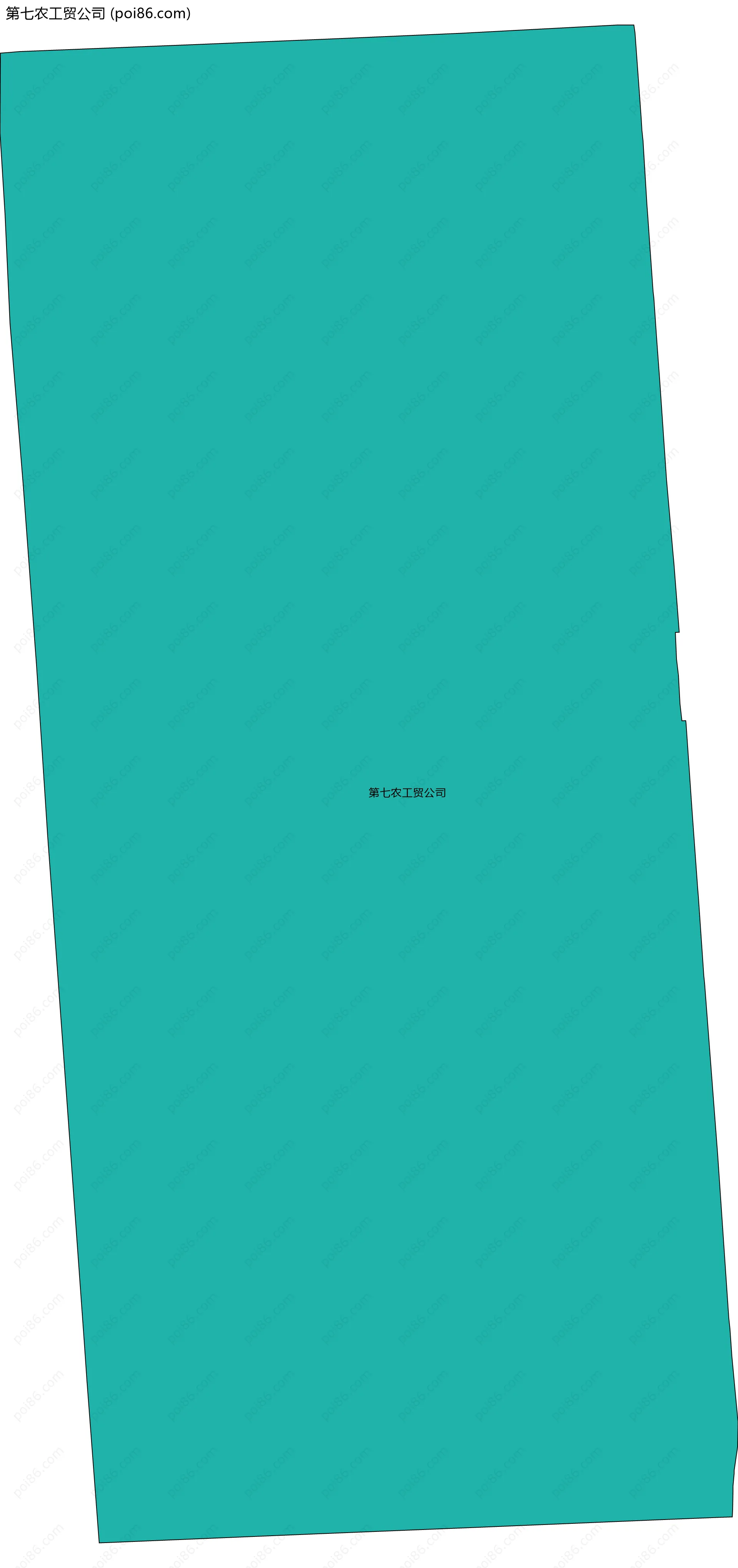 第七农工贸公司边界地图