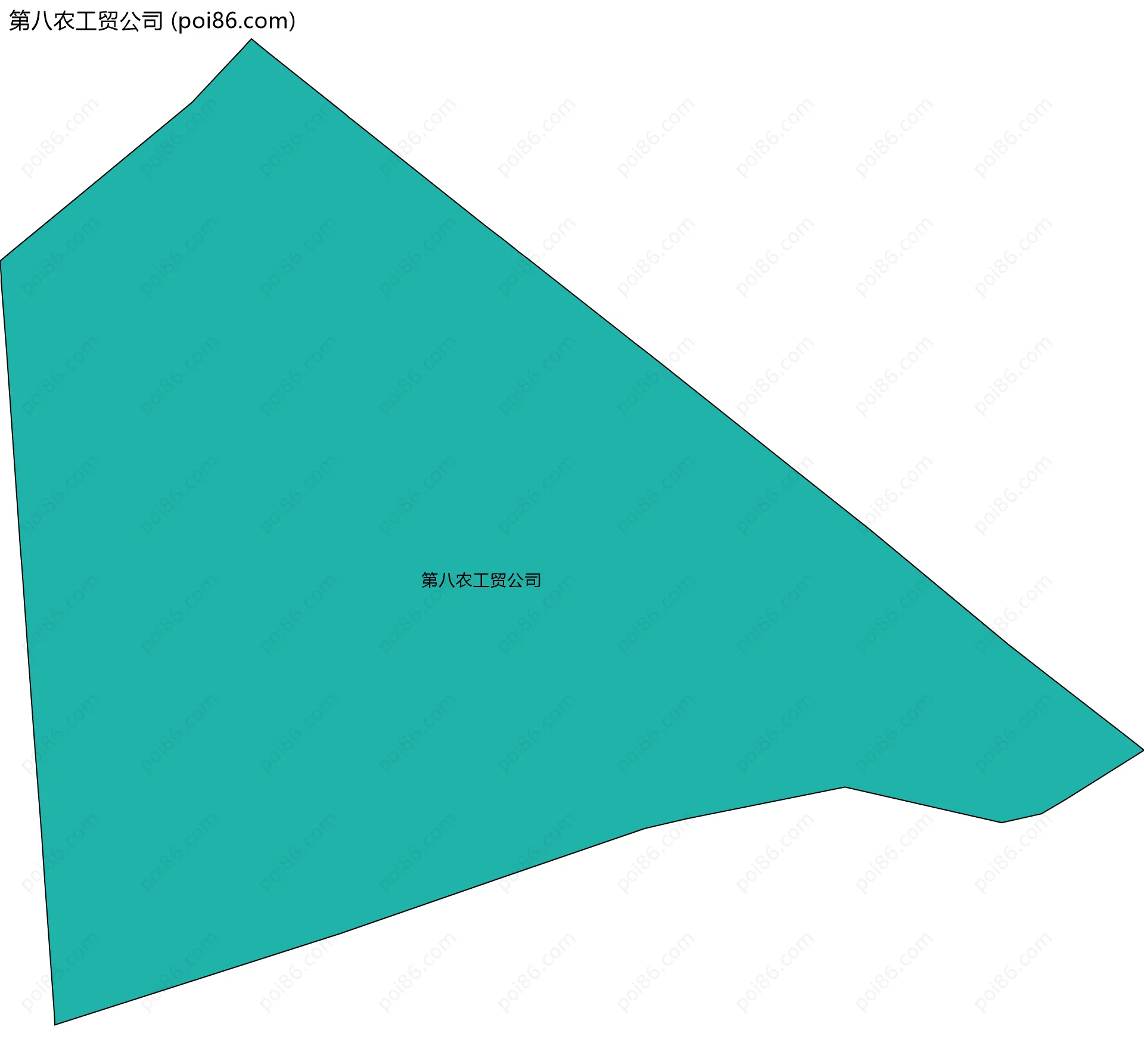 第八农工贸公司边界地图