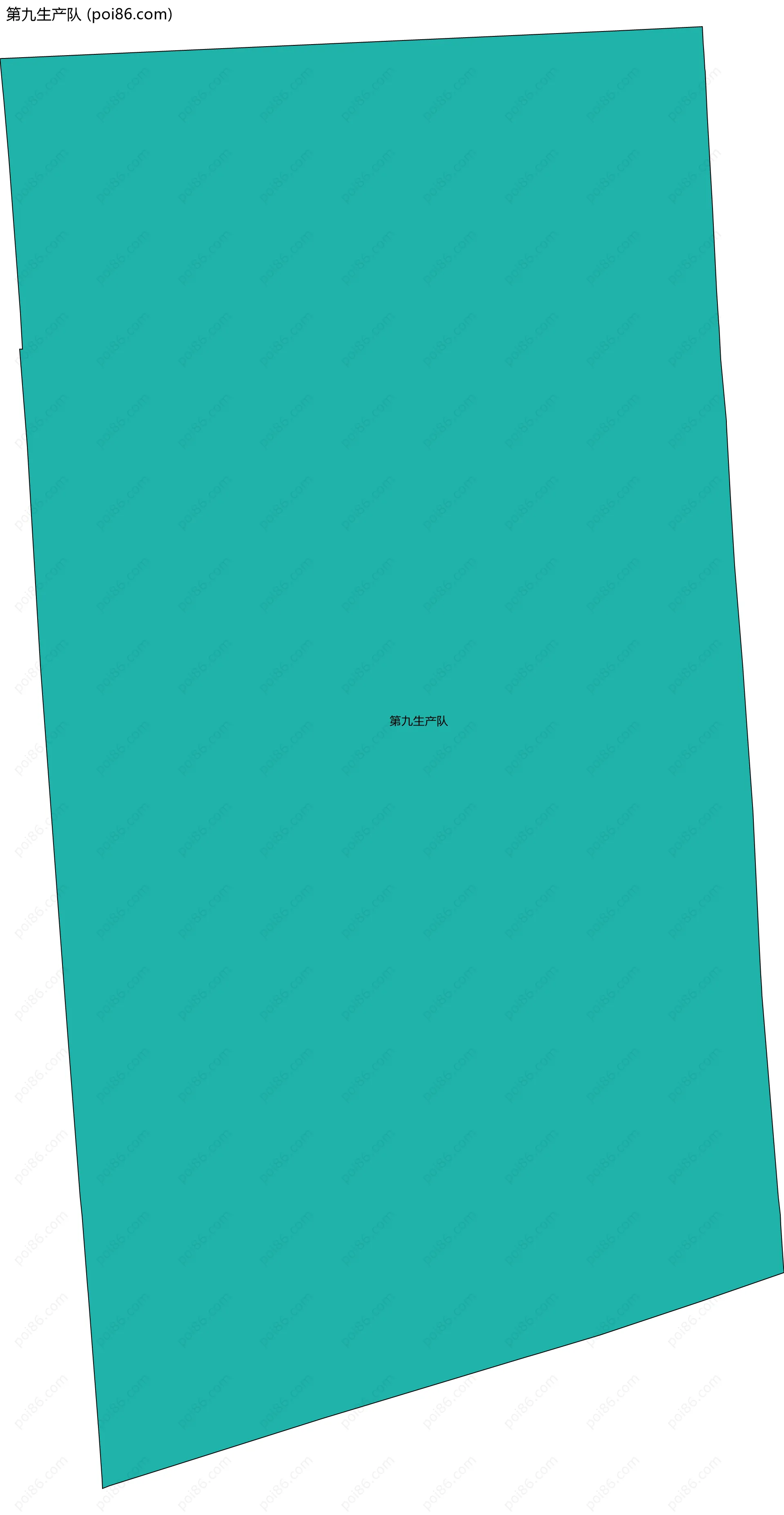 第九生产队边界地图