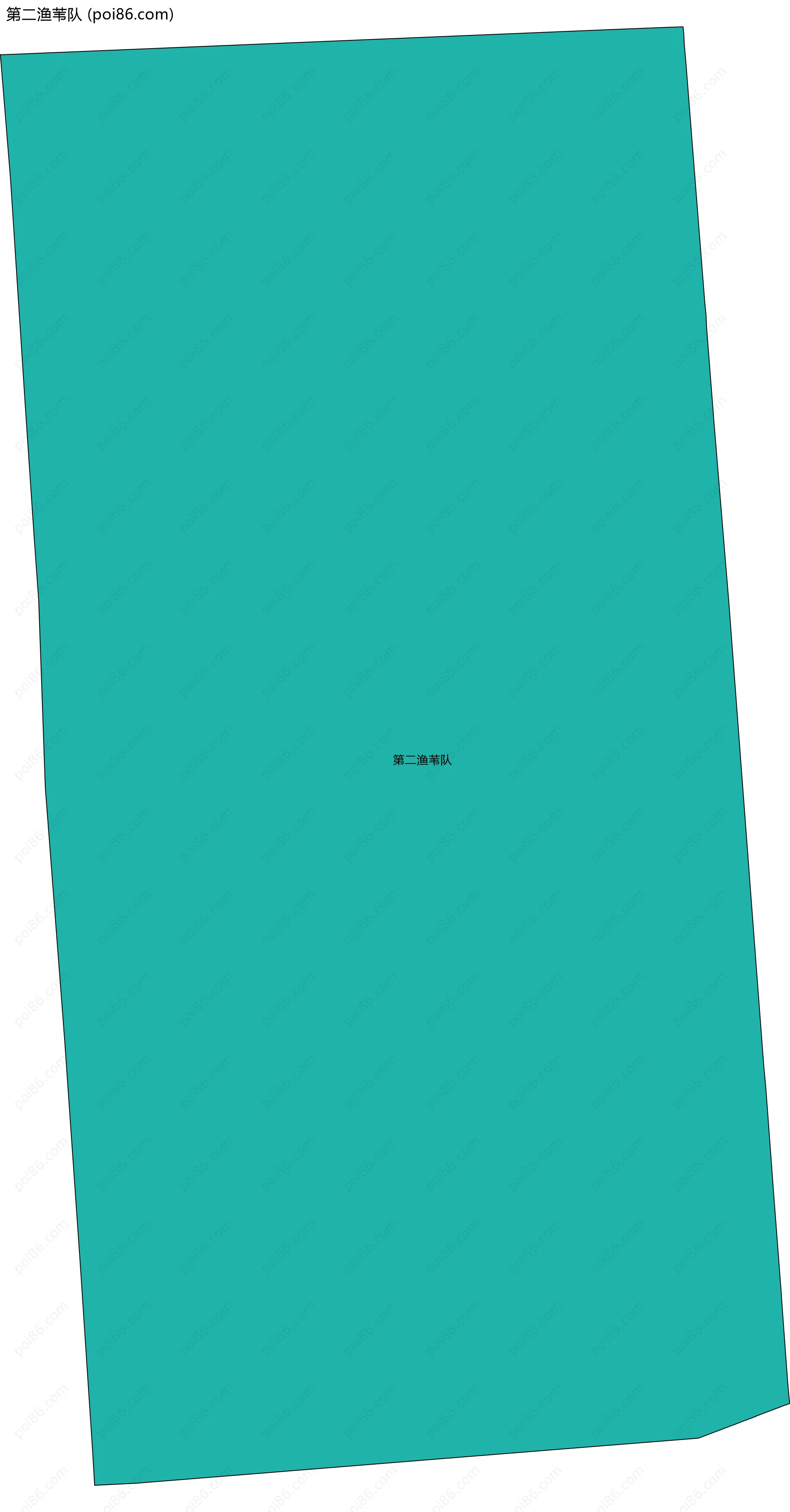 第二渔苇队边界地图