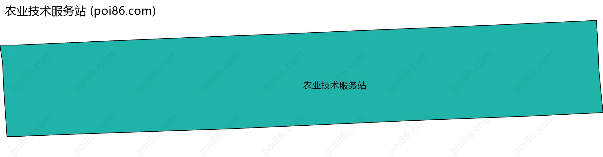 农业技术服务站边界地图