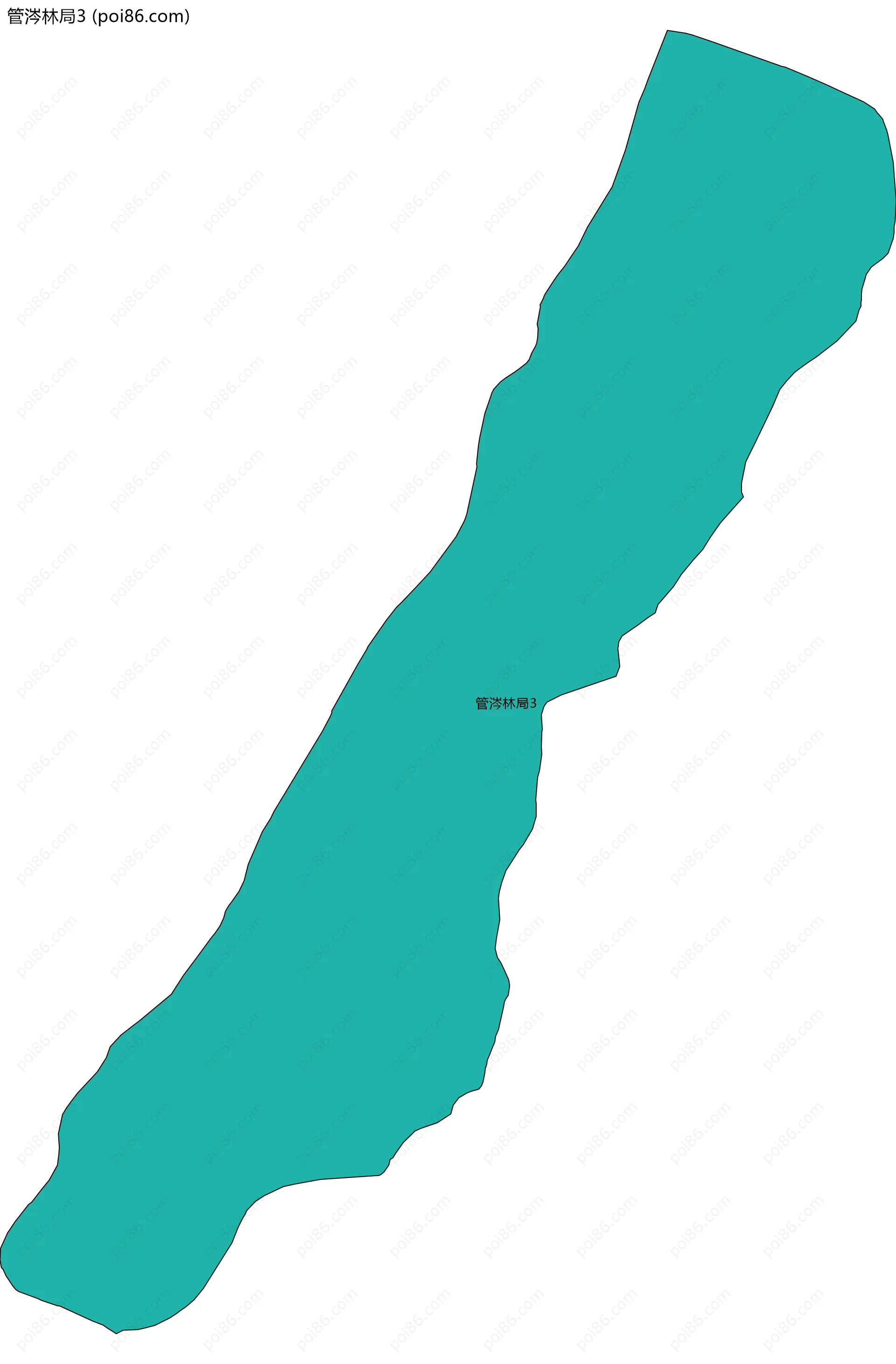 管涔林局3边界地图