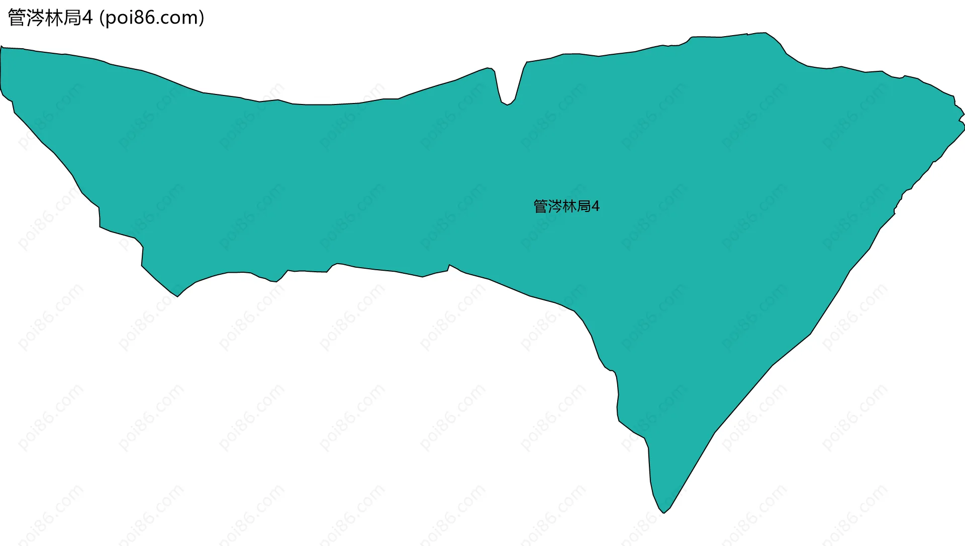 管涔林局4边界地图