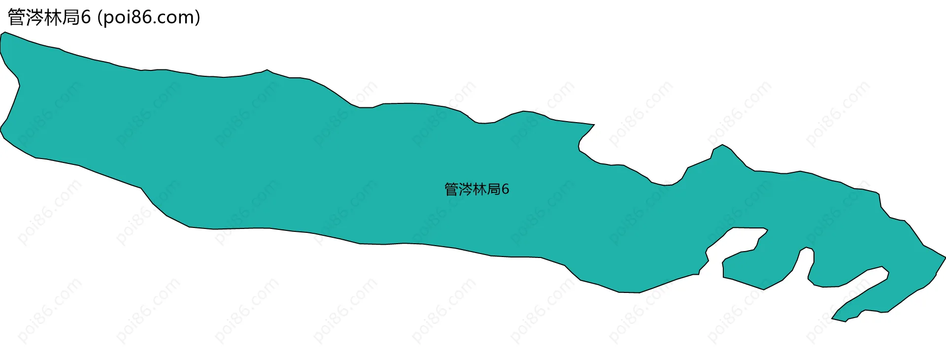 管涔林局6边界地图