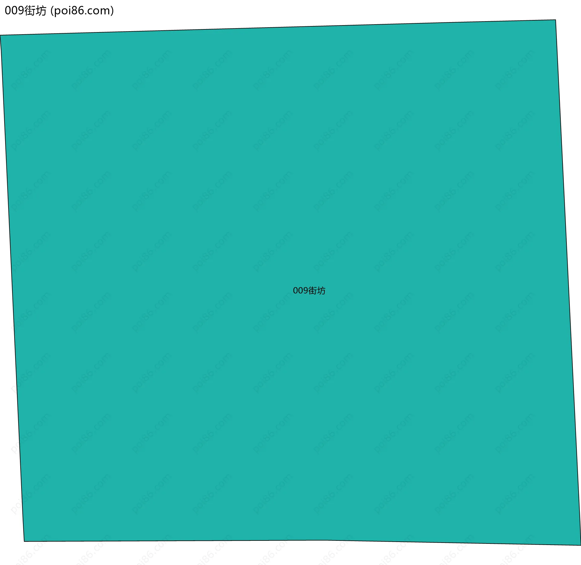 009街坊边界地图