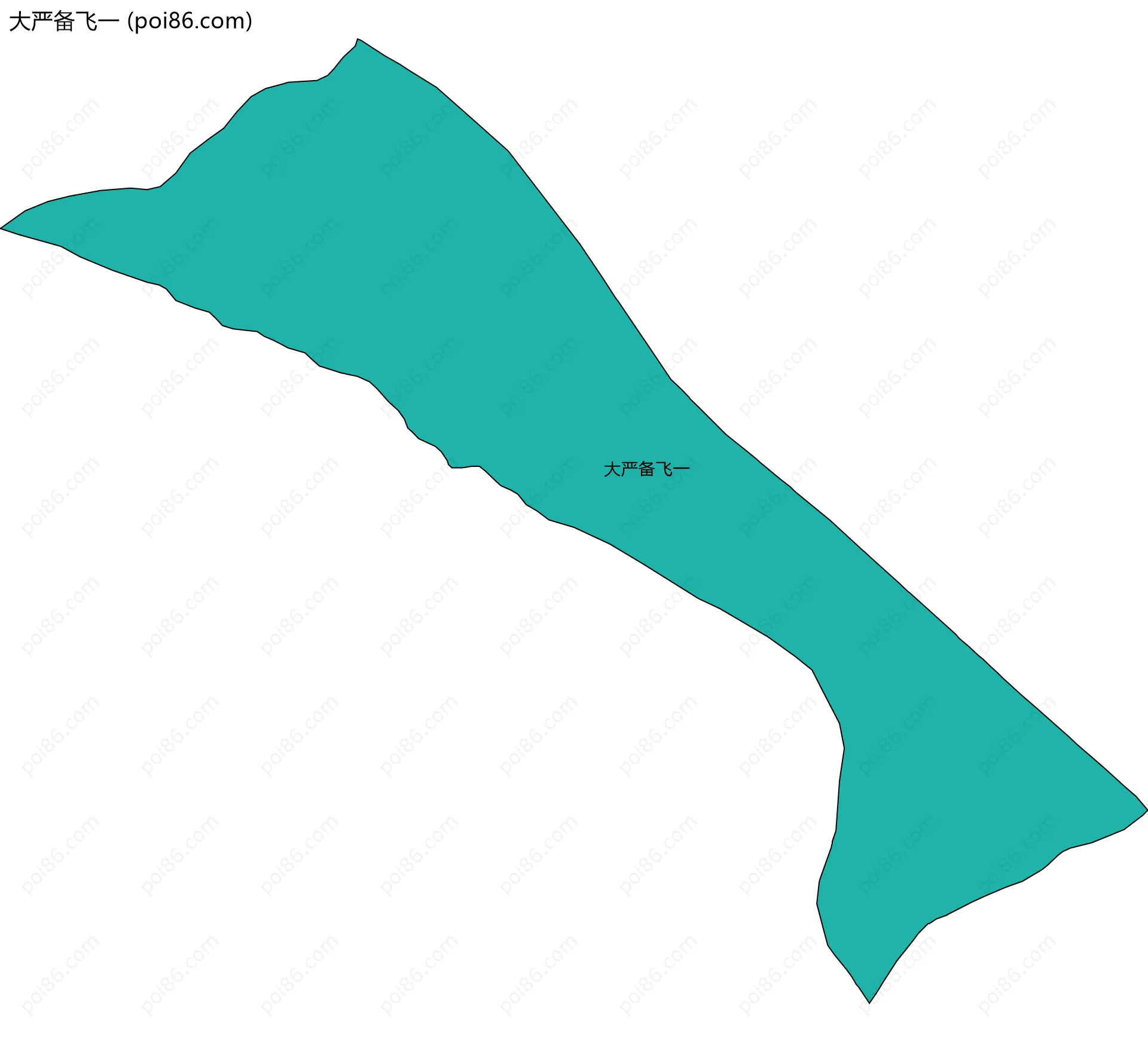 大严备飞一边界地图