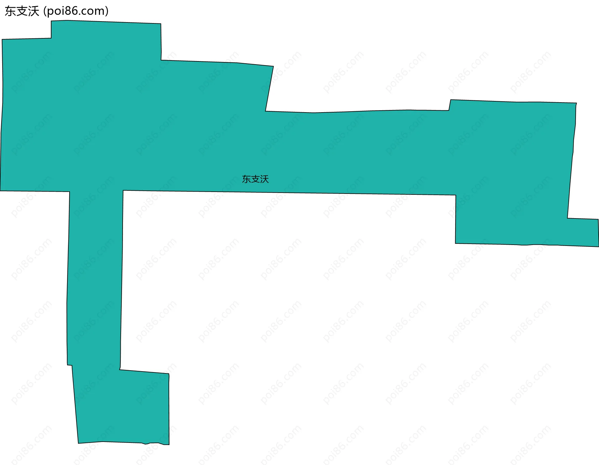 东支沃边界地图