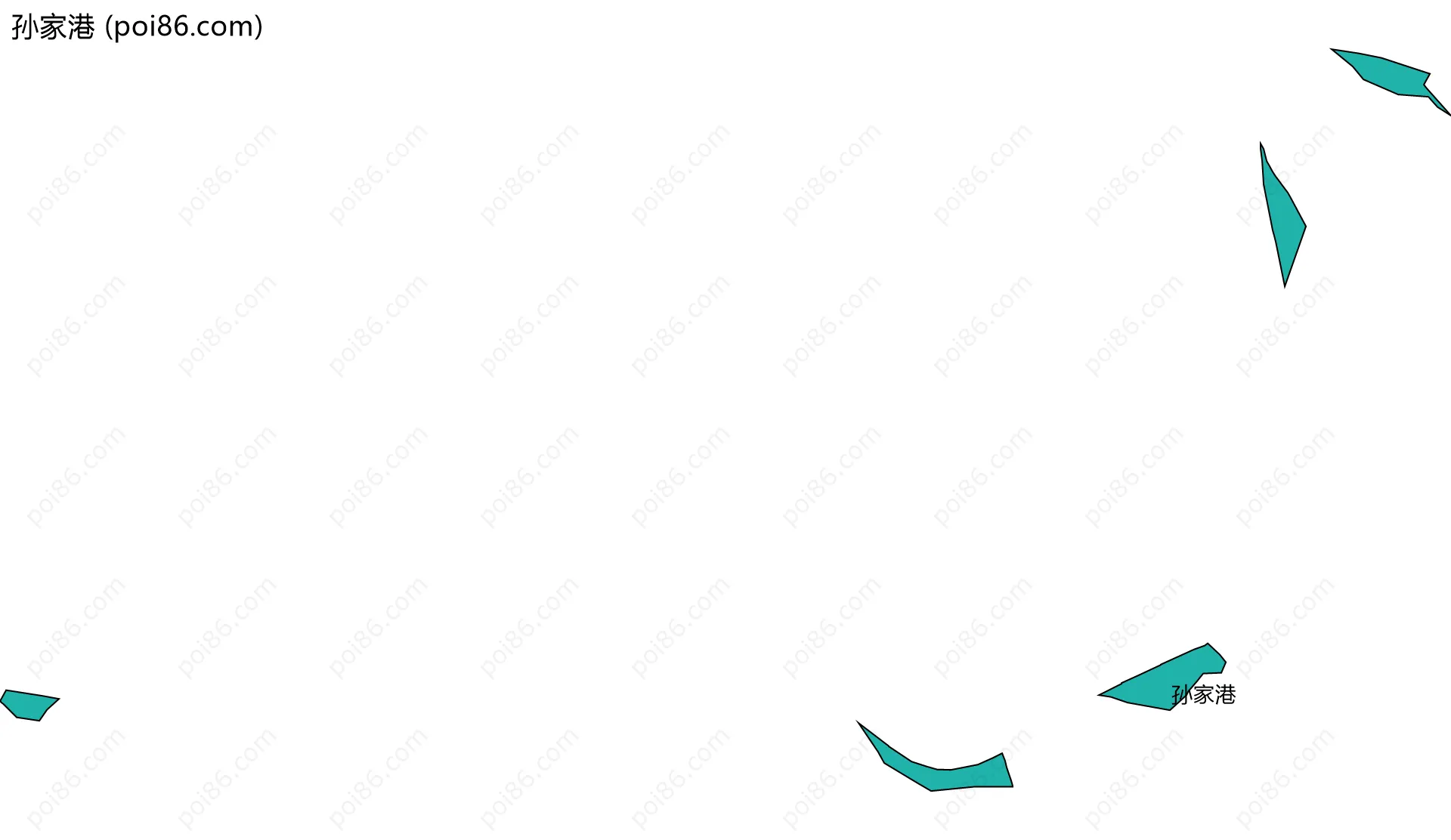 孙家港边界地图