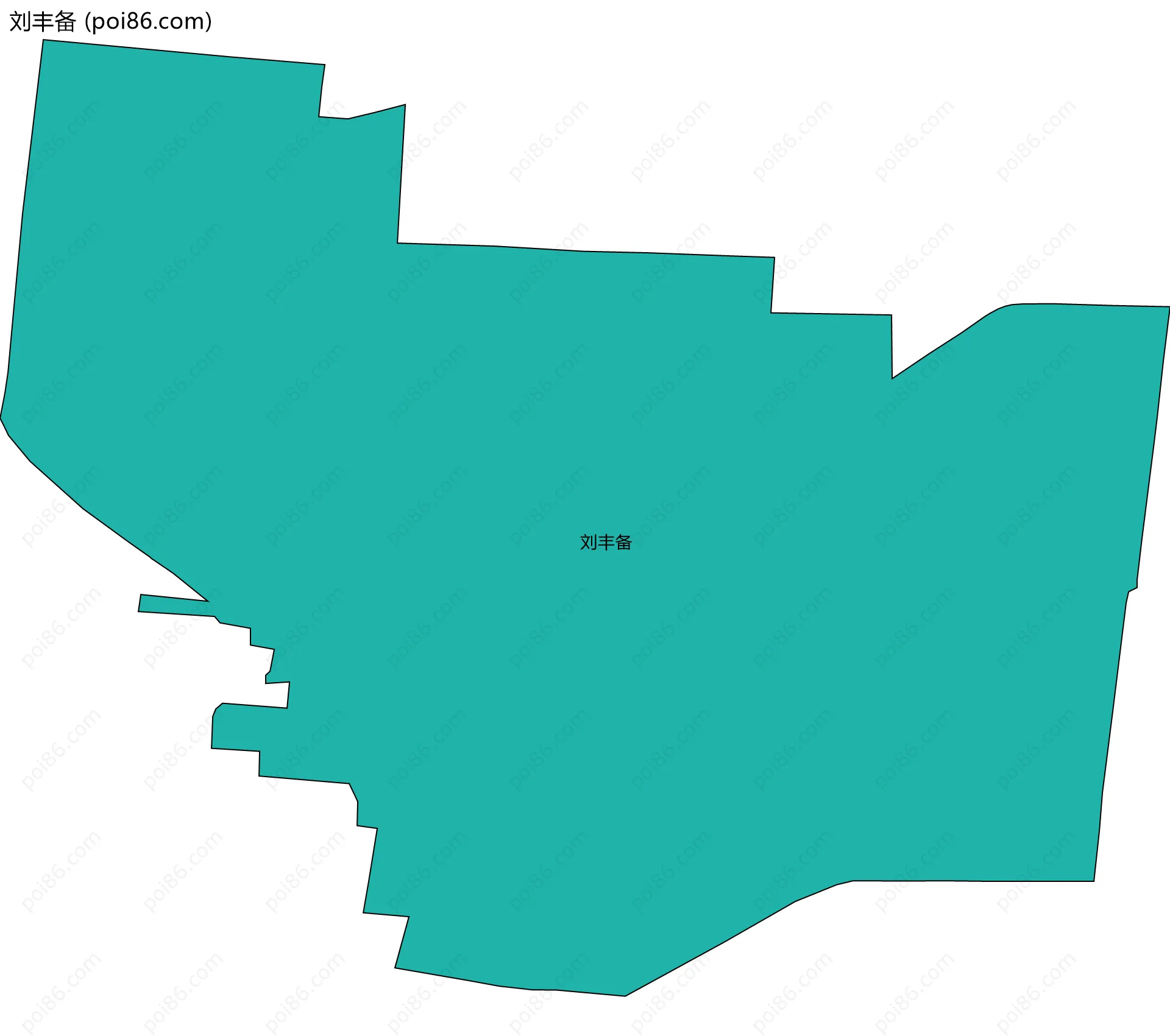 刘丰备边界地图