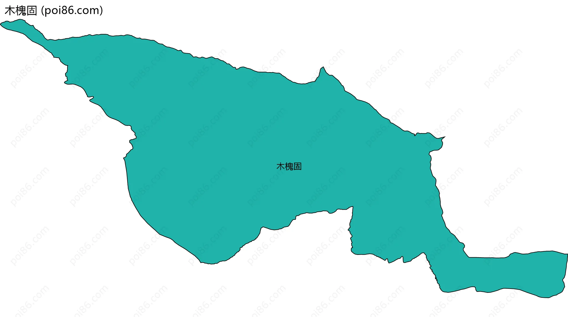 木槐固边界地图