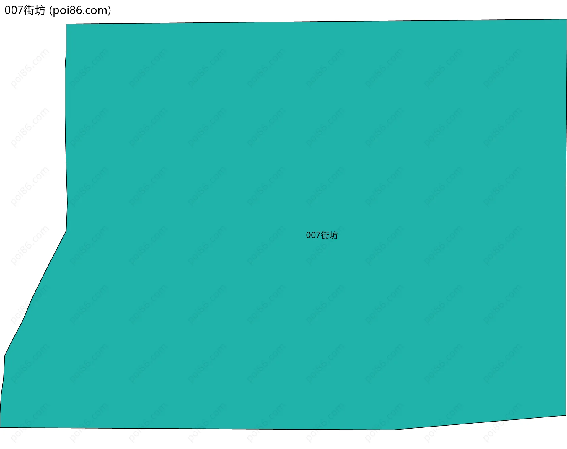 007街坊边界地图