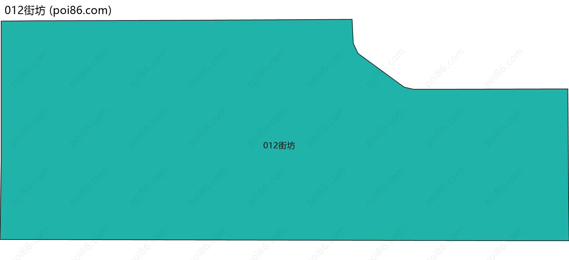 012街坊边界地图