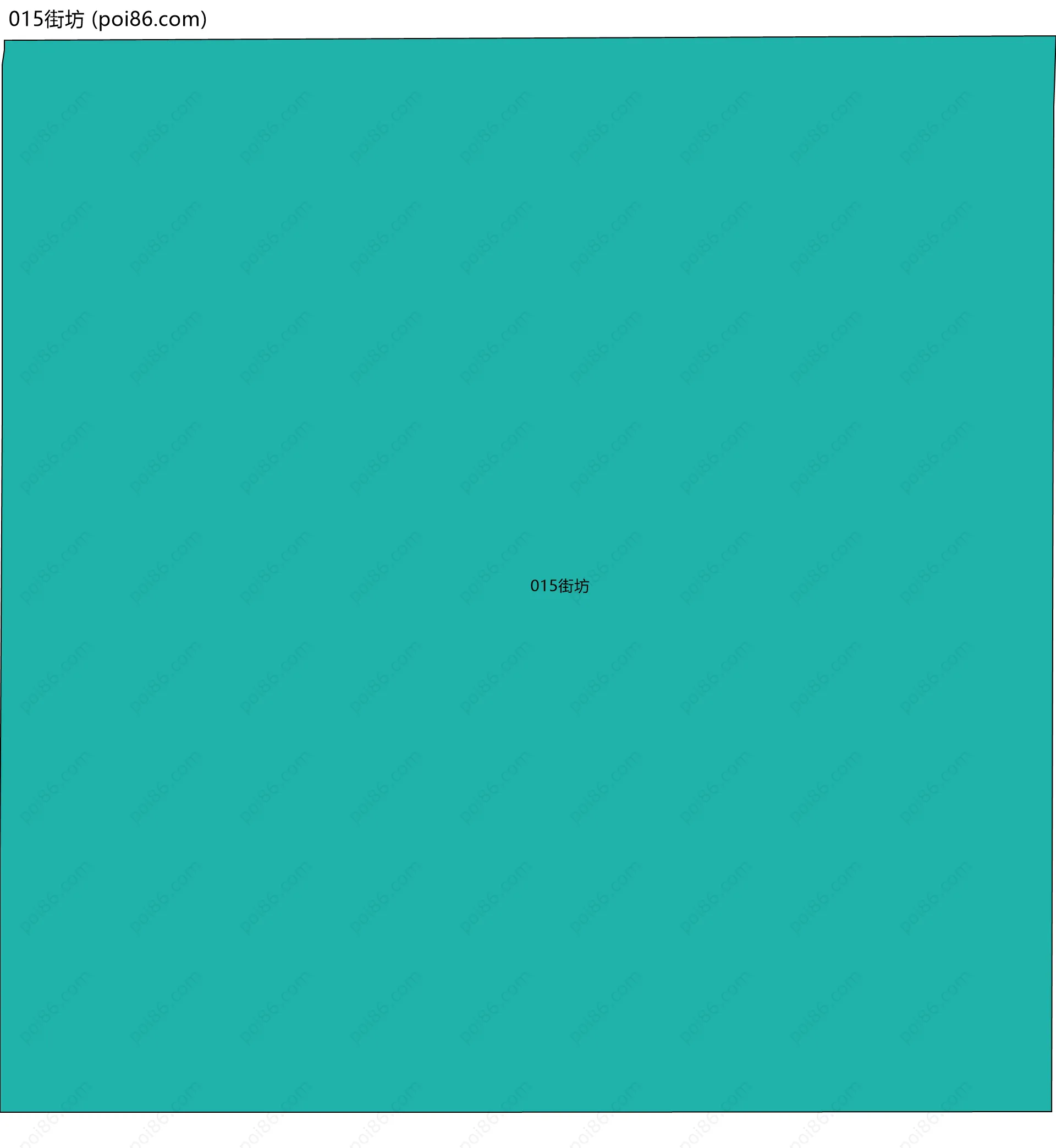 015街坊边界地图