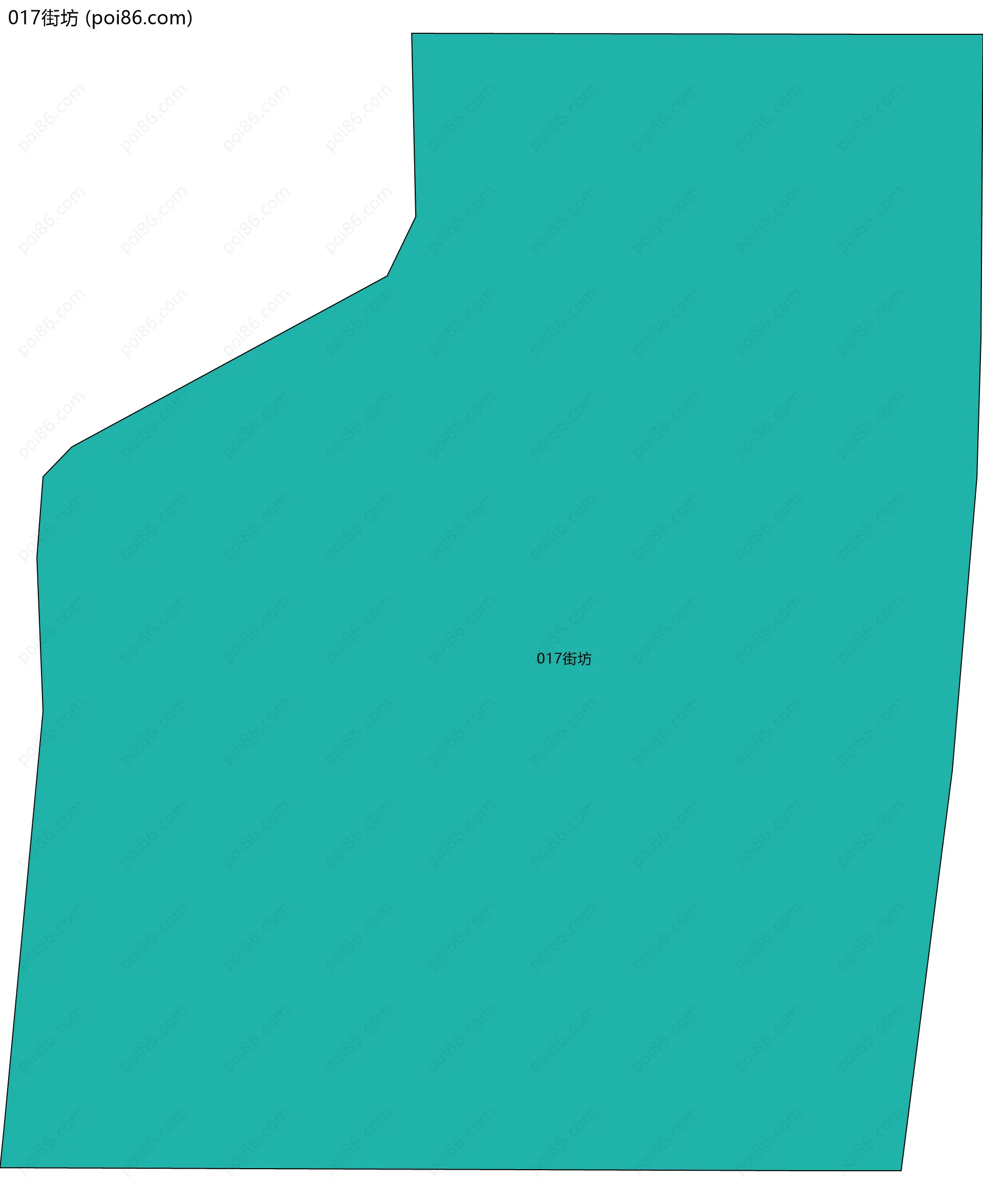 017街坊边界地图