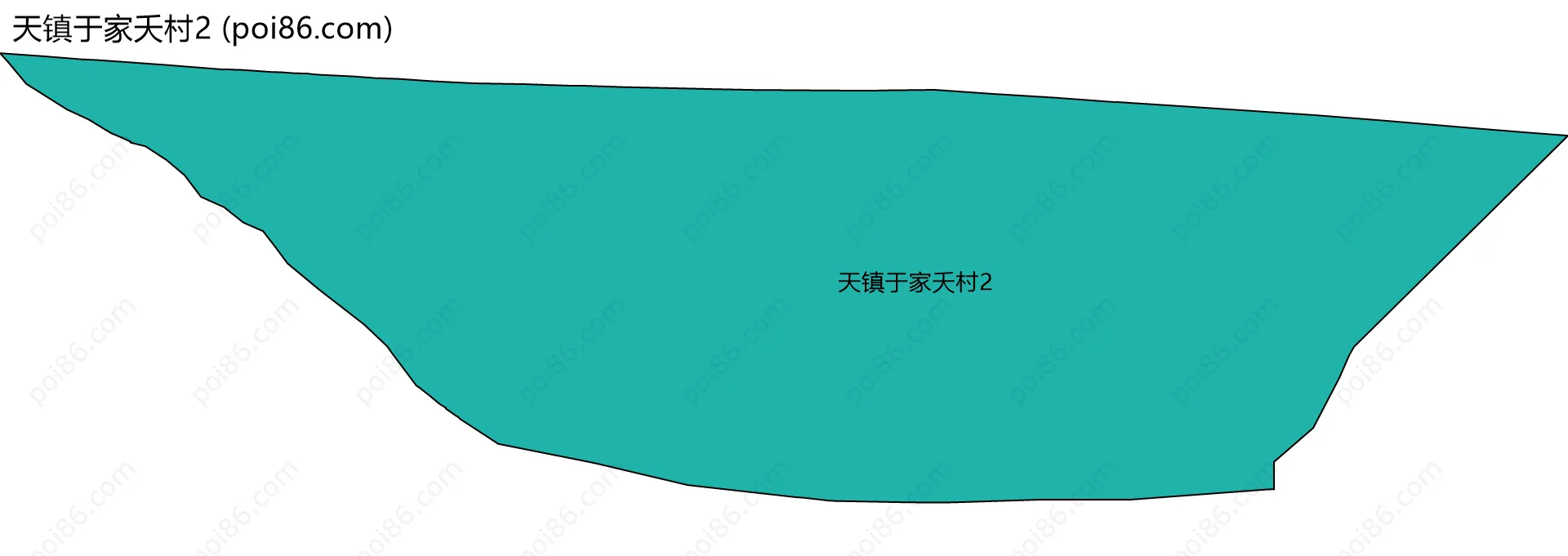 天镇于家夭村2边界地图