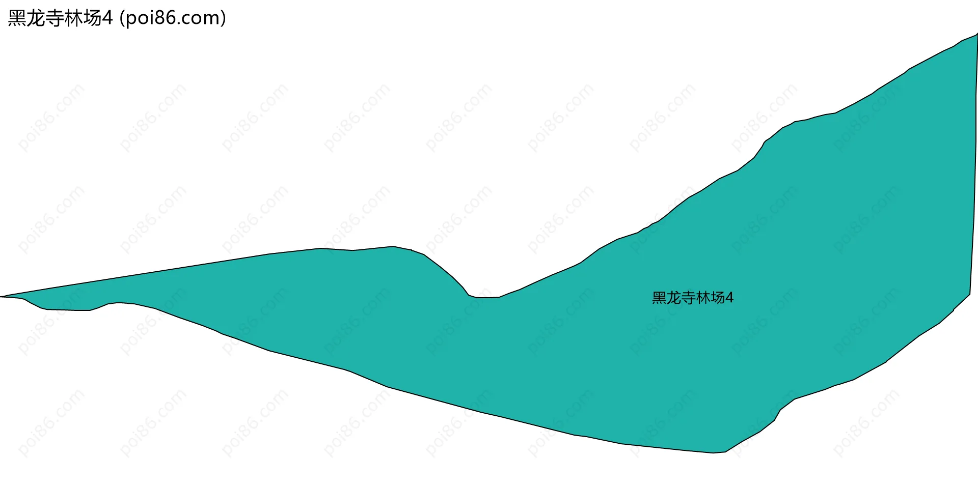 黑龙寺林场4边界地图