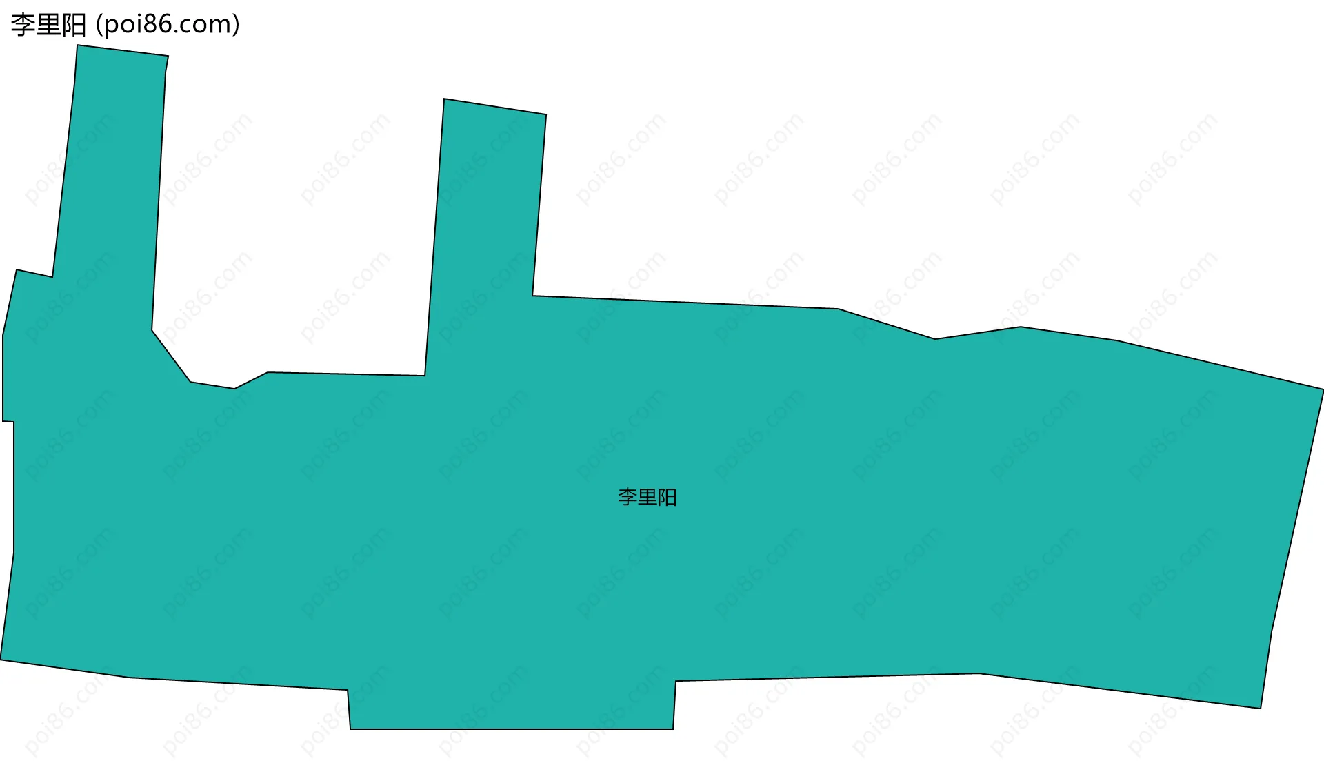 李里阳边界地图