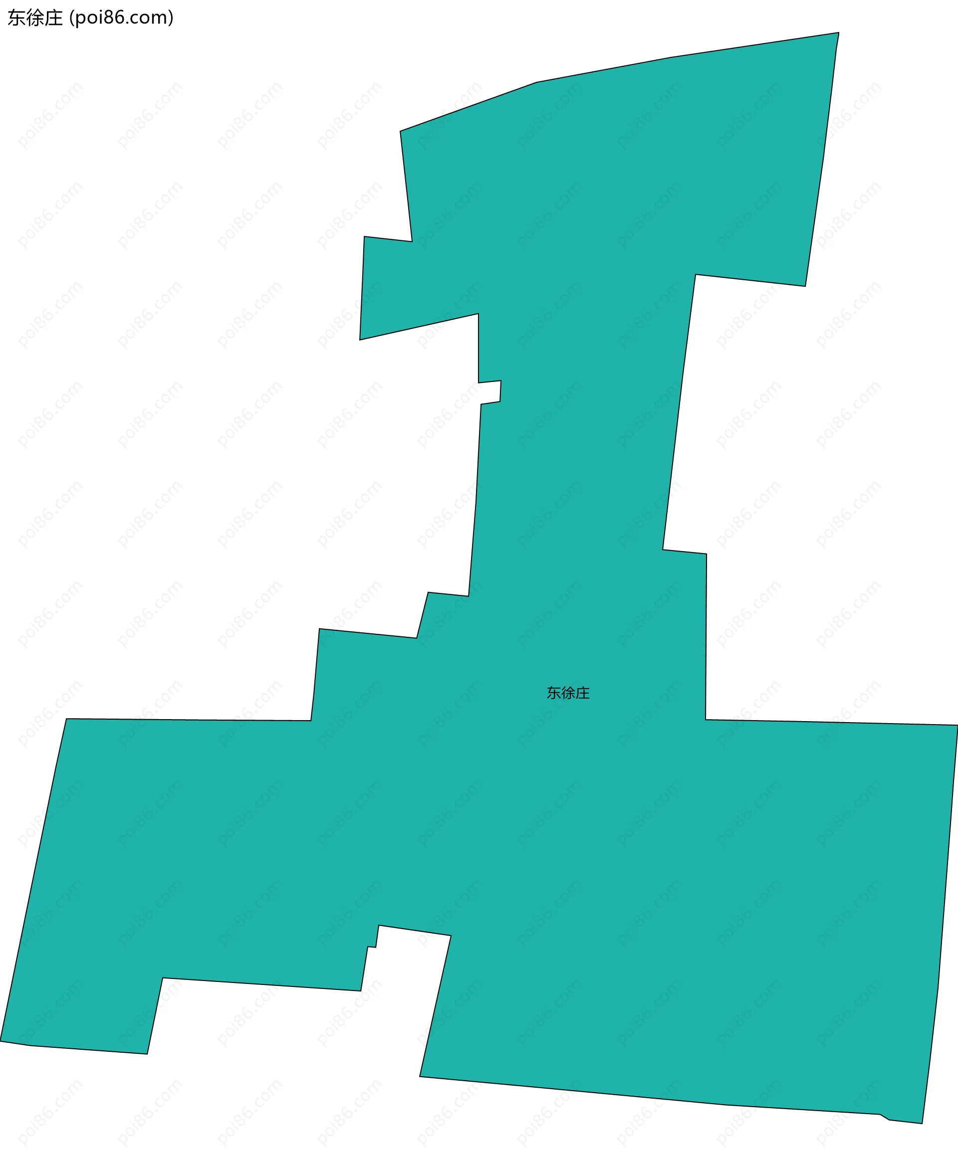 东徐庄边界地图