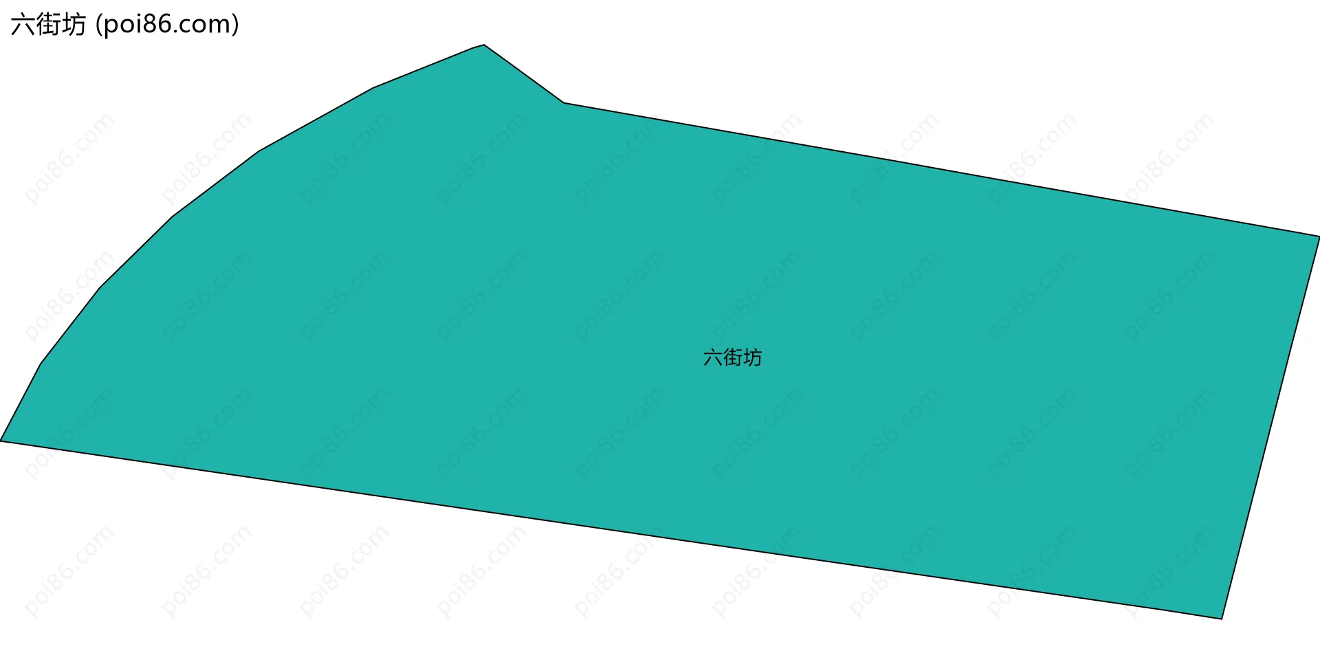 六街坊边界地图