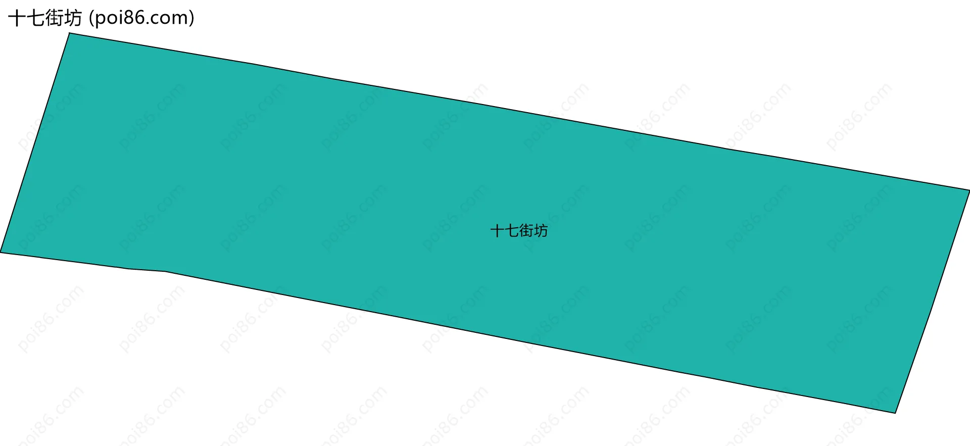 十七街坊边界地图