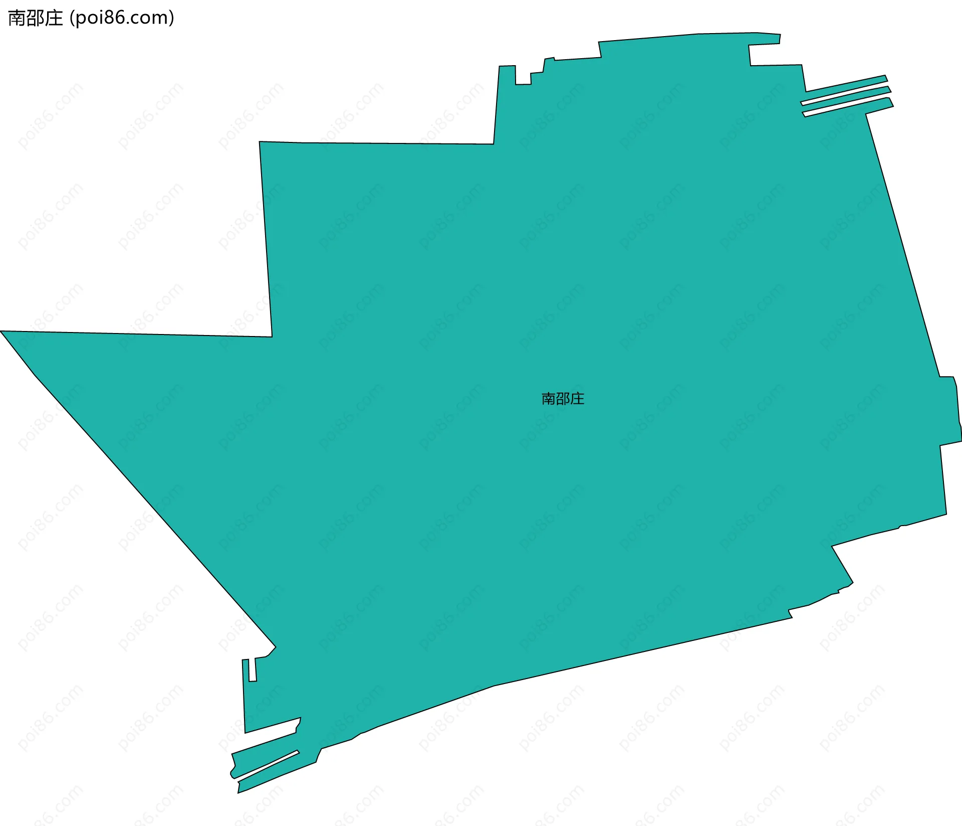 南邵庄边界地图