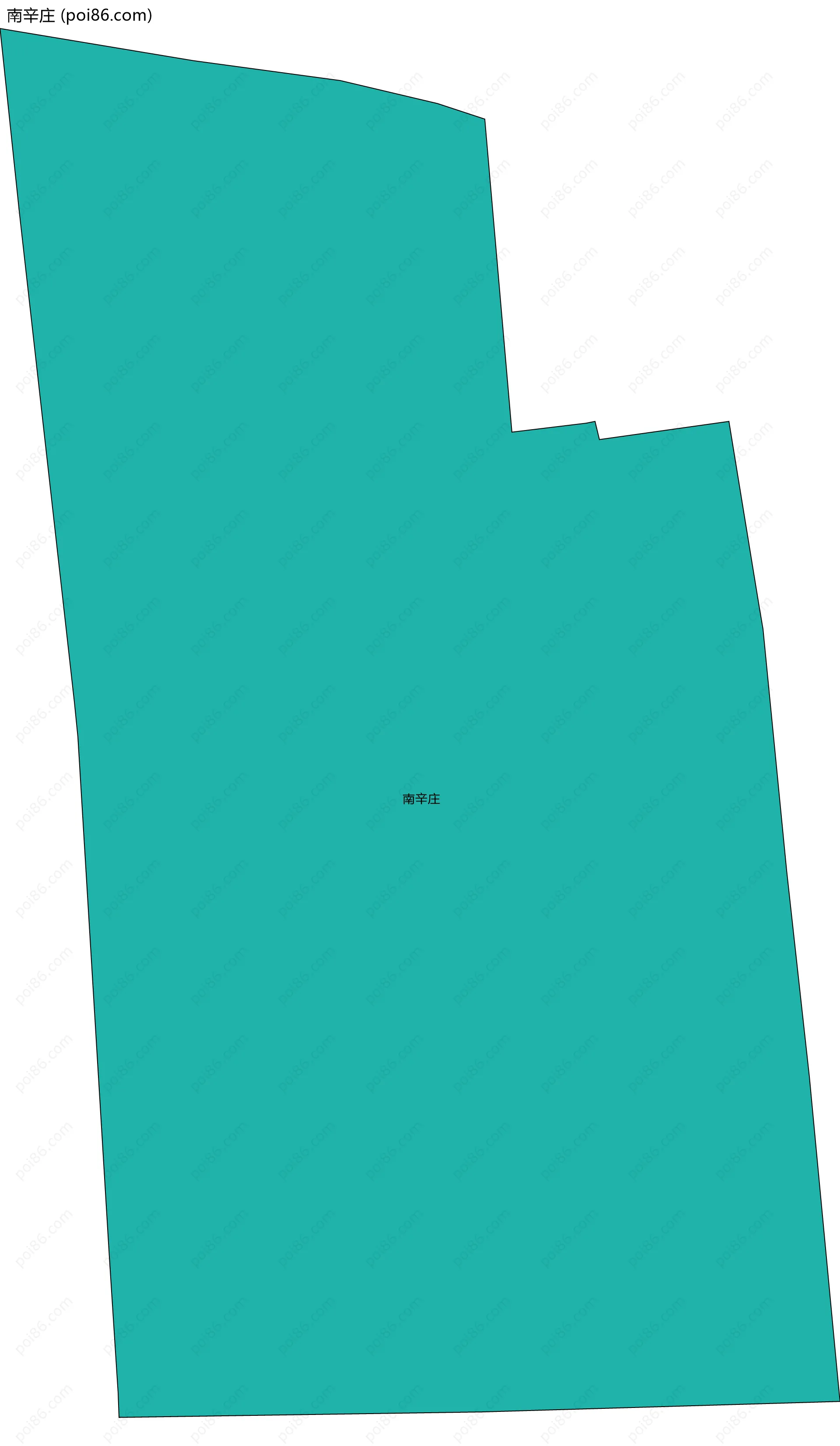 南辛庄边界地图