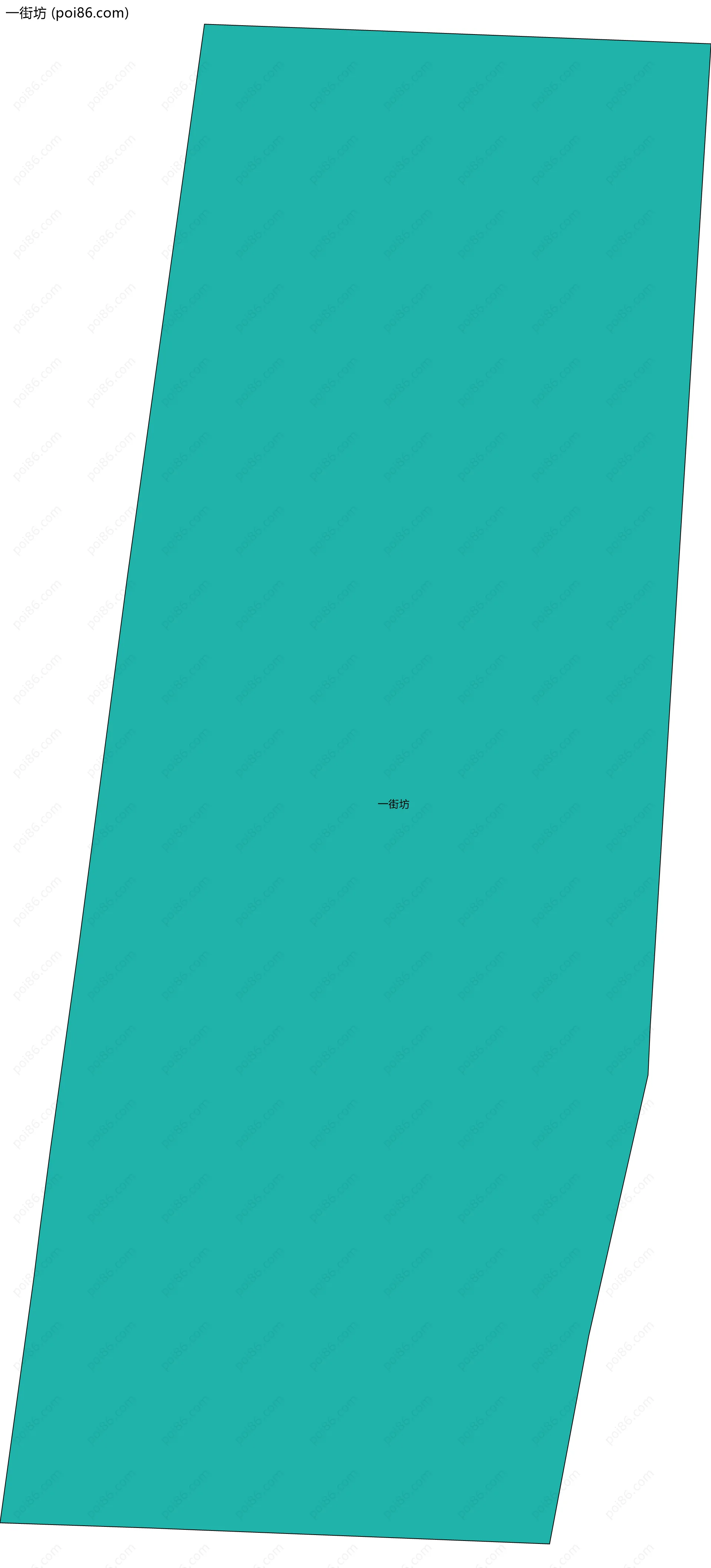 一街坊边界地图