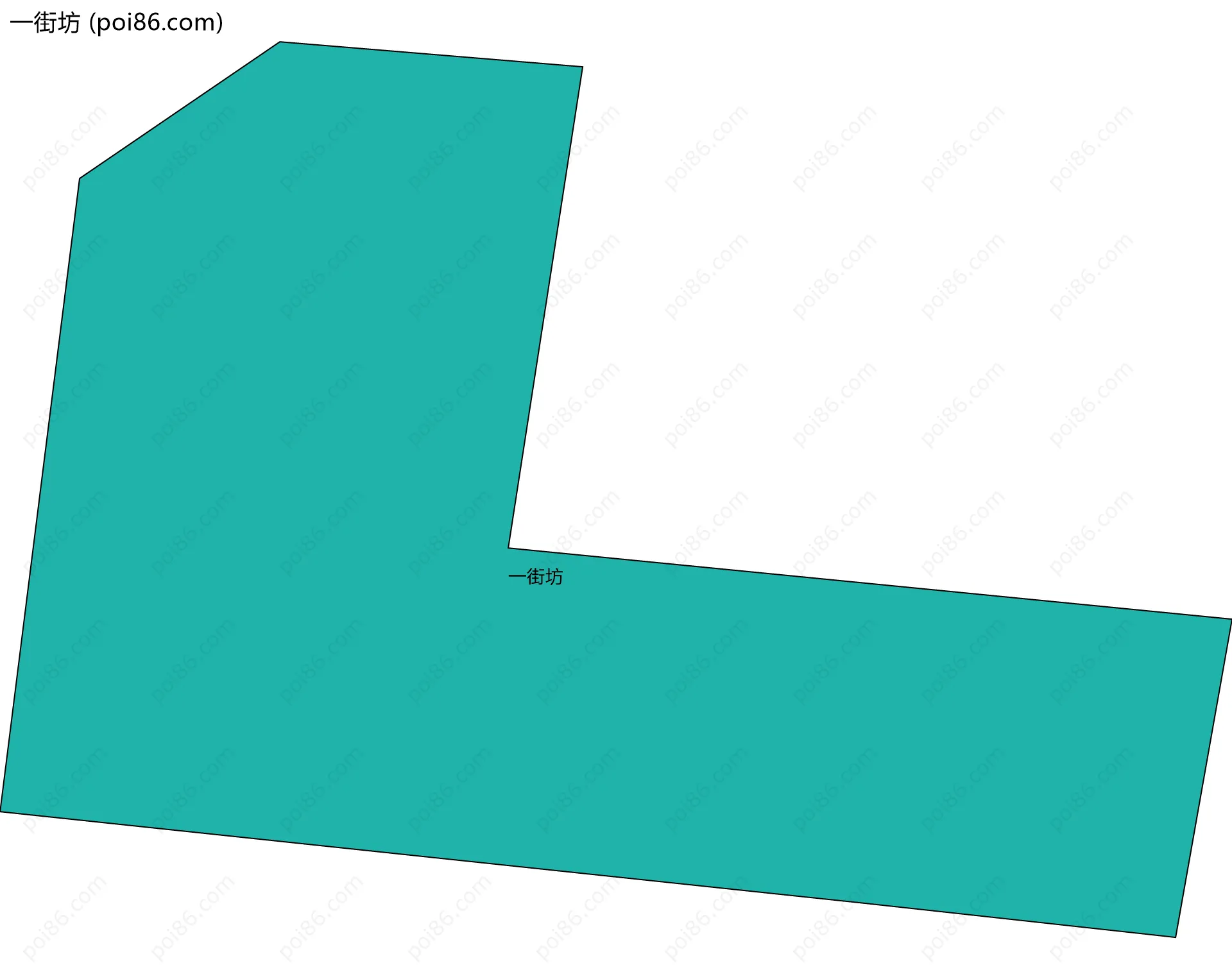 一街坊边界地图