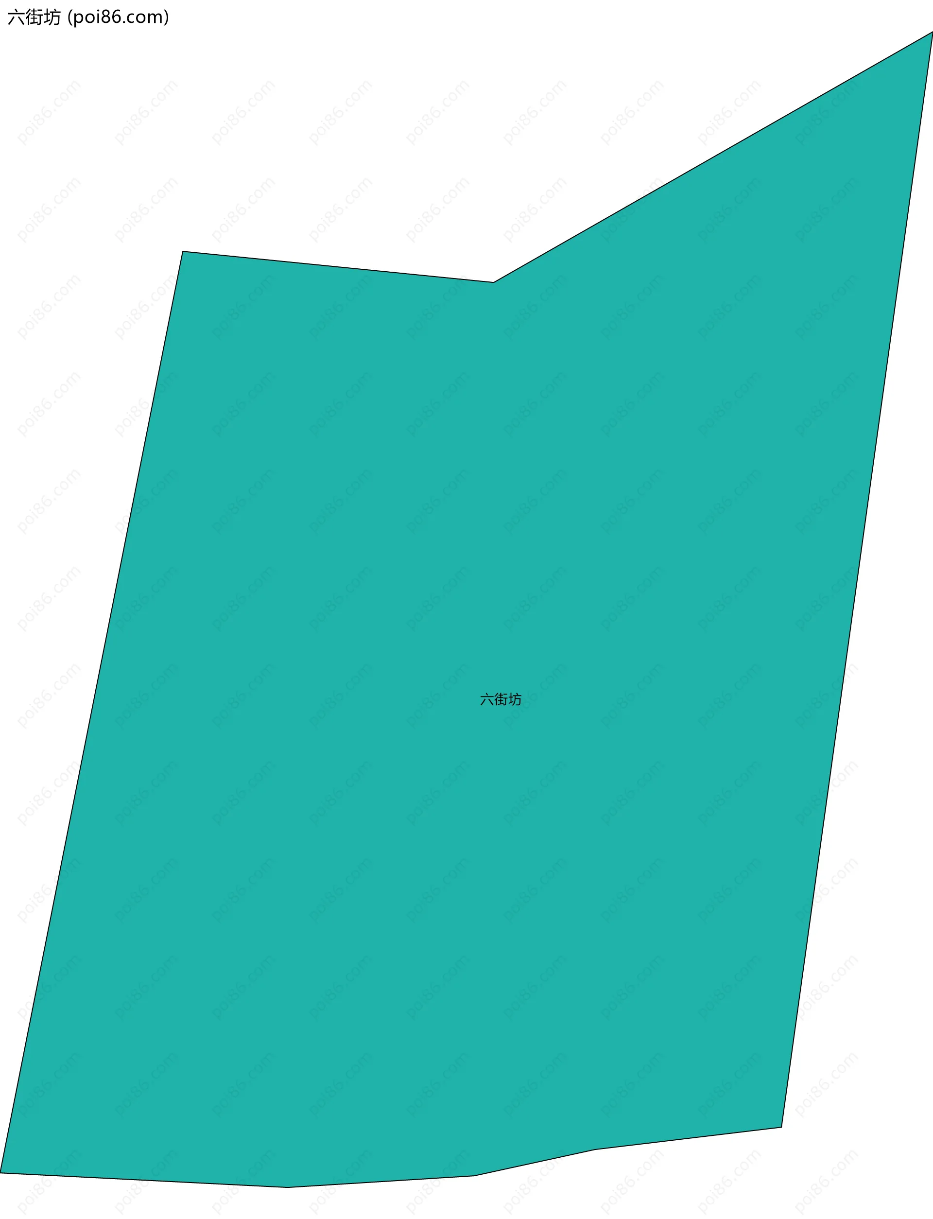 六街坊边界地图