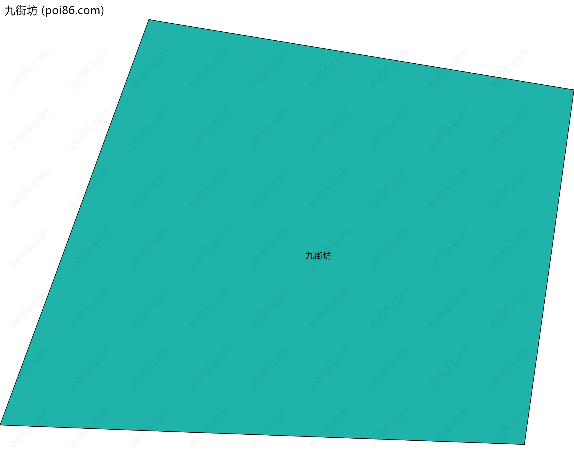 九街坊边界地图